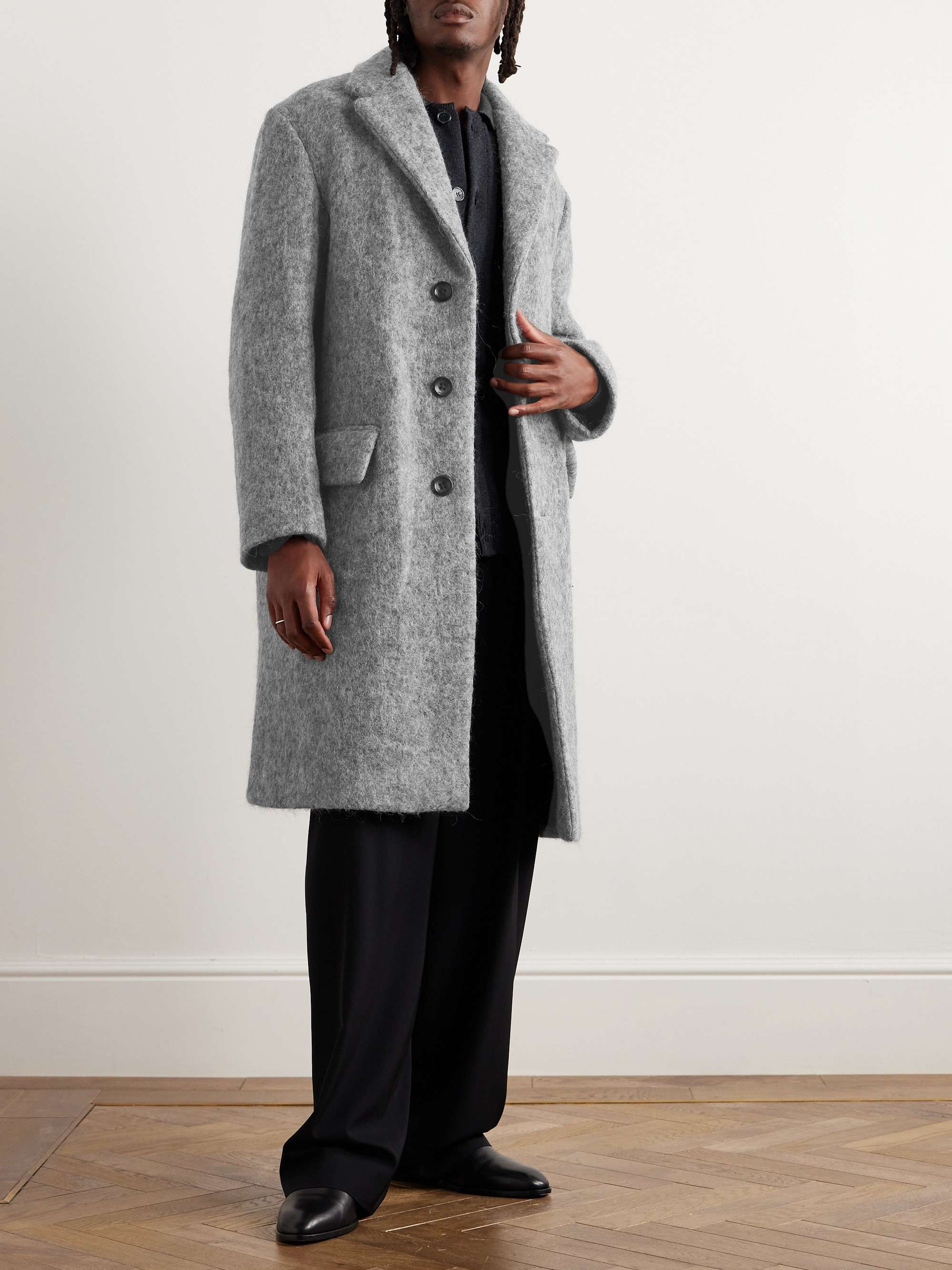 DRIES VAN NOTEN Woven Coat for Men | MR PORTER
