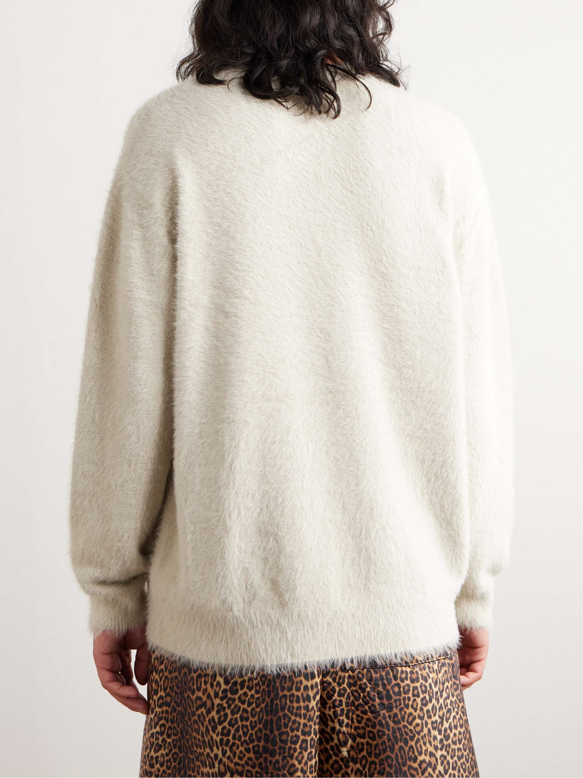DRIES VAN NOTEN Brushed-Knit Sweater for Men | MR PORTER
