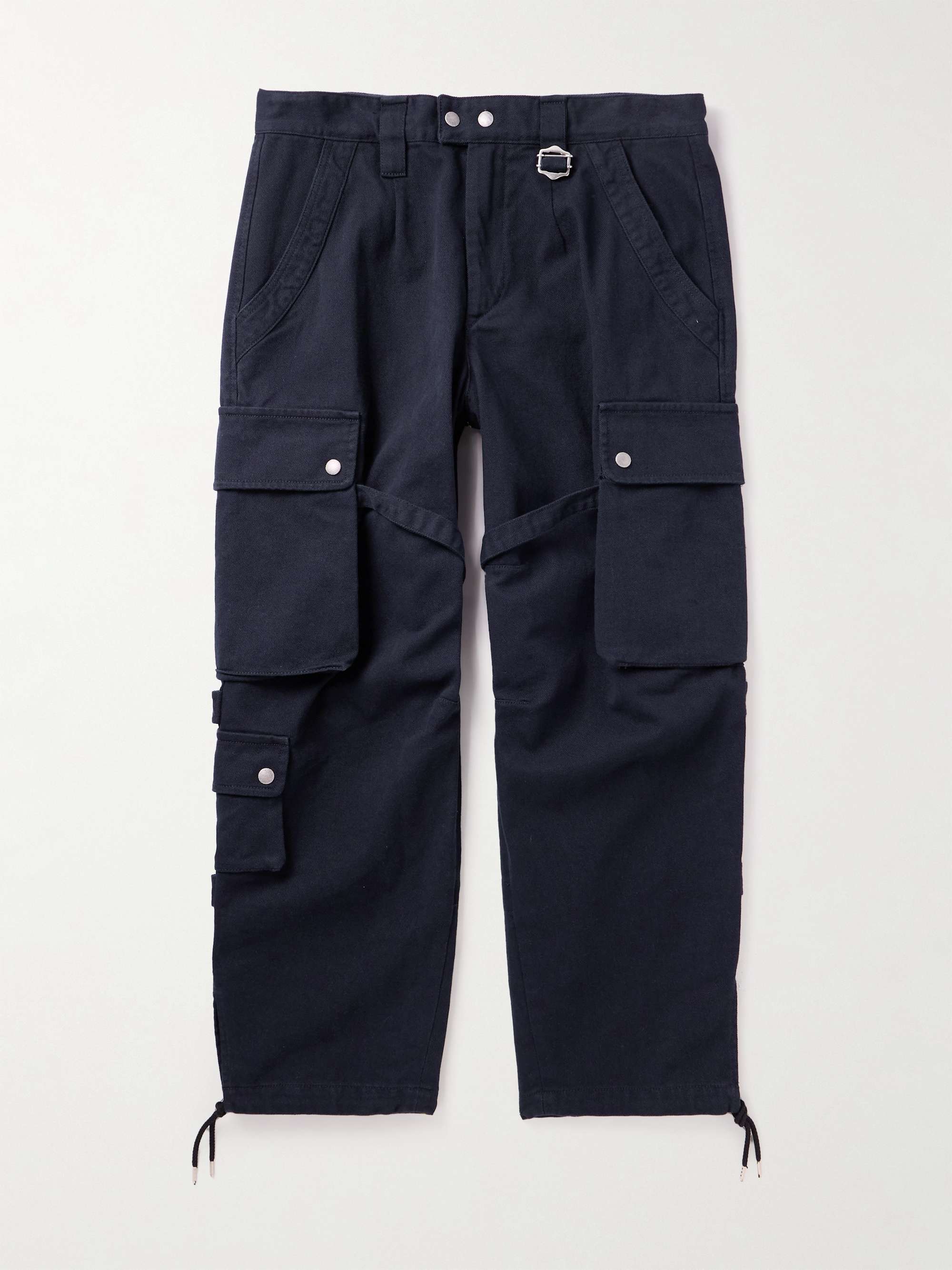 ISABEL MARANT Straight-Leg Cotton-Gabardine Cargo Trousers for Men | MR ...