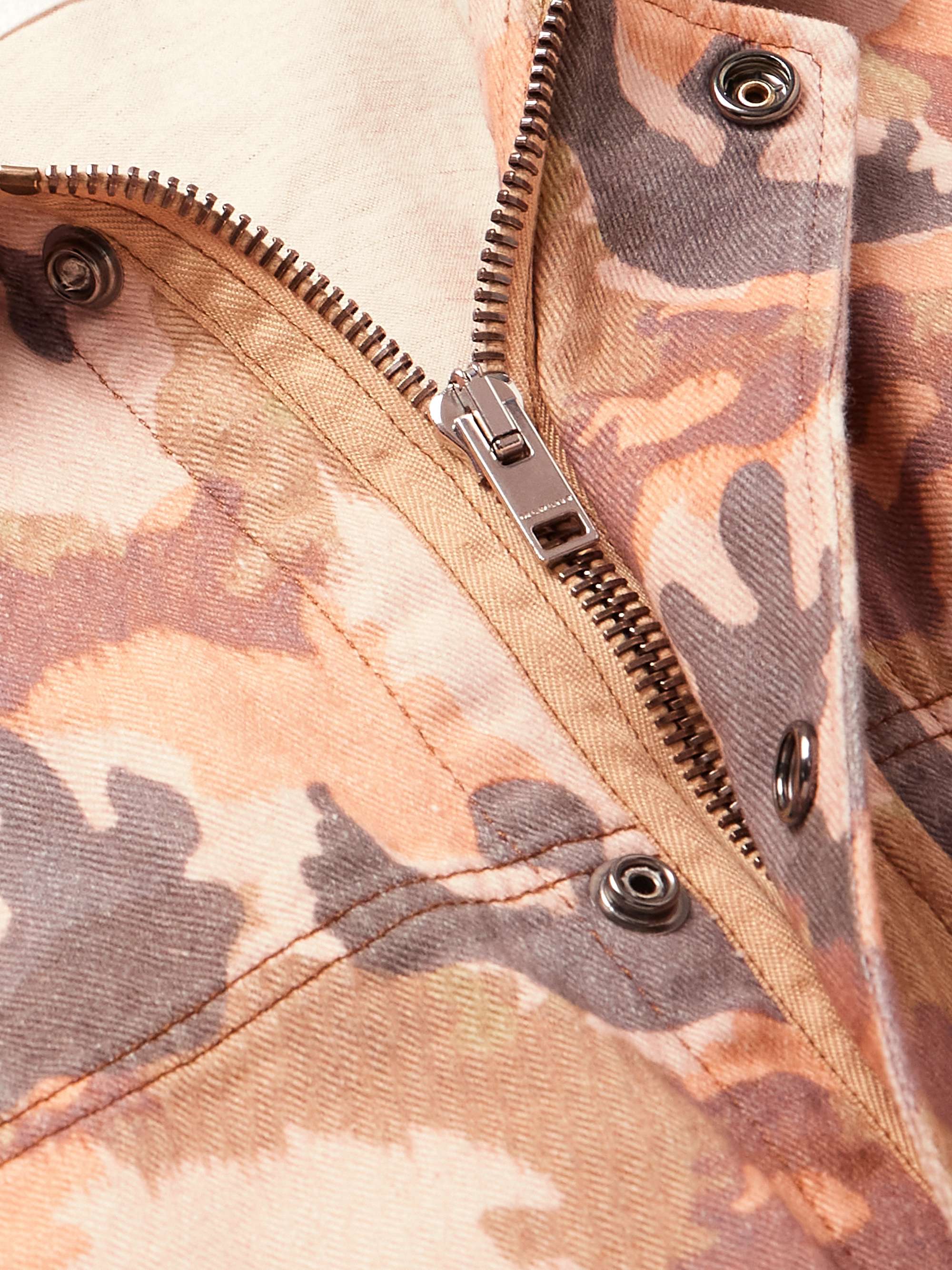ISABEL MARANT Elias Camouflage-Print Cotton-Twill Overshirt
