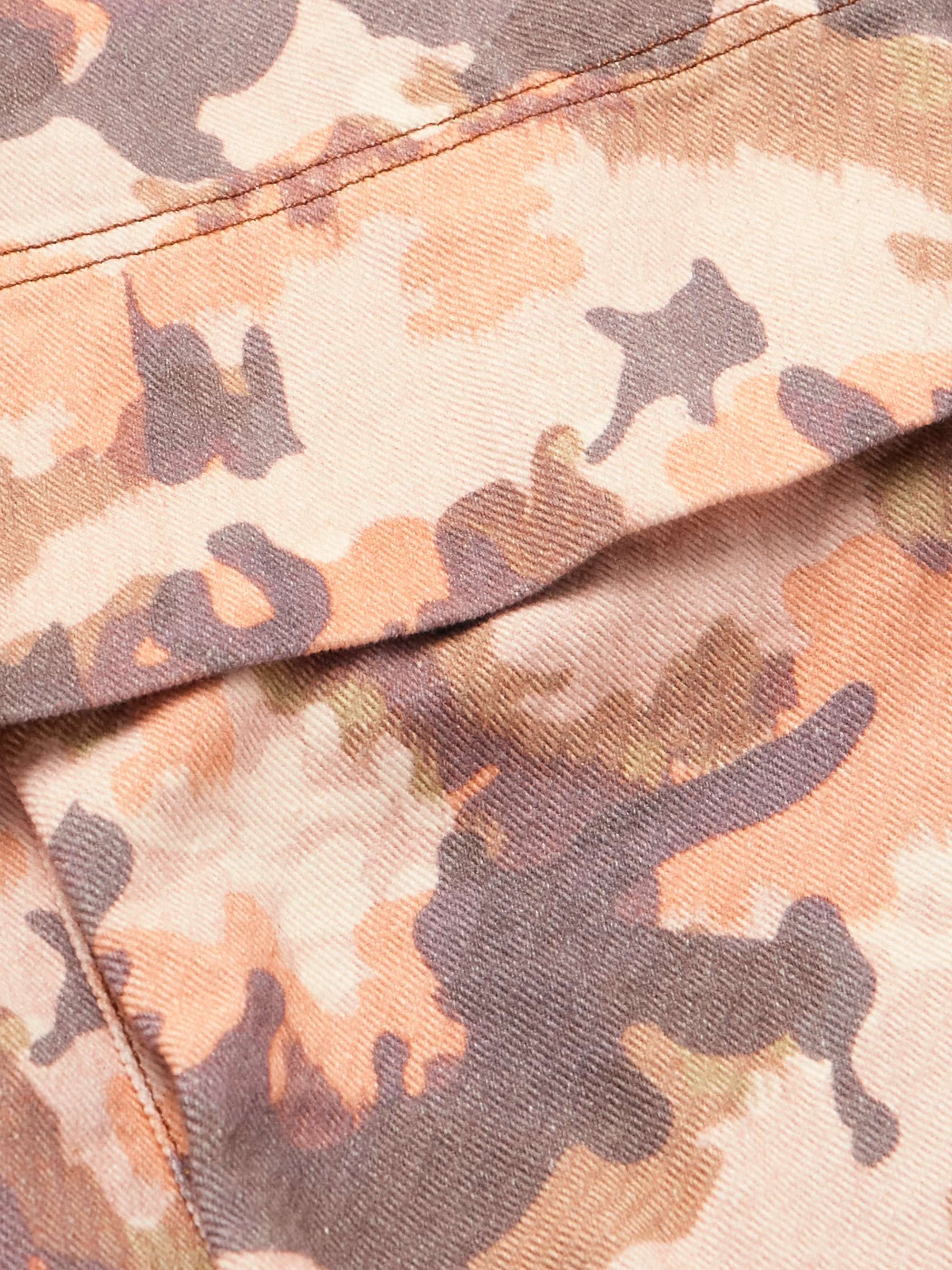 ISABEL MARANT Elias Camouflage-Print Cotton-Twill Overshirt