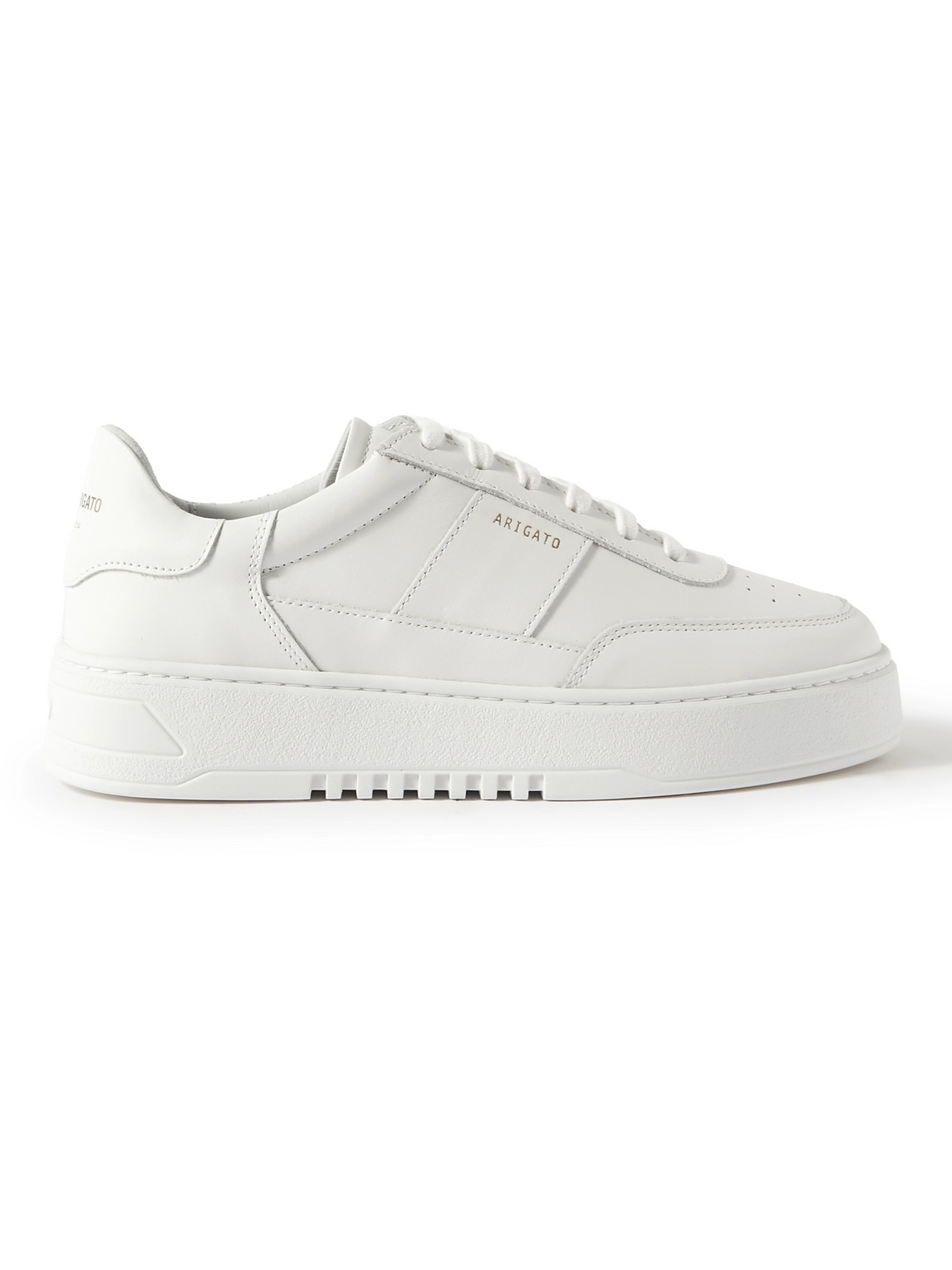 Axel Arigato Orbit Vintage Leather Sneakers In White