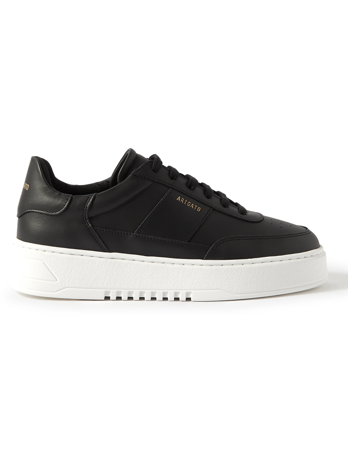 AXEL ARIGATO ORBIT VINTAGE LEATHER SNEAKERS