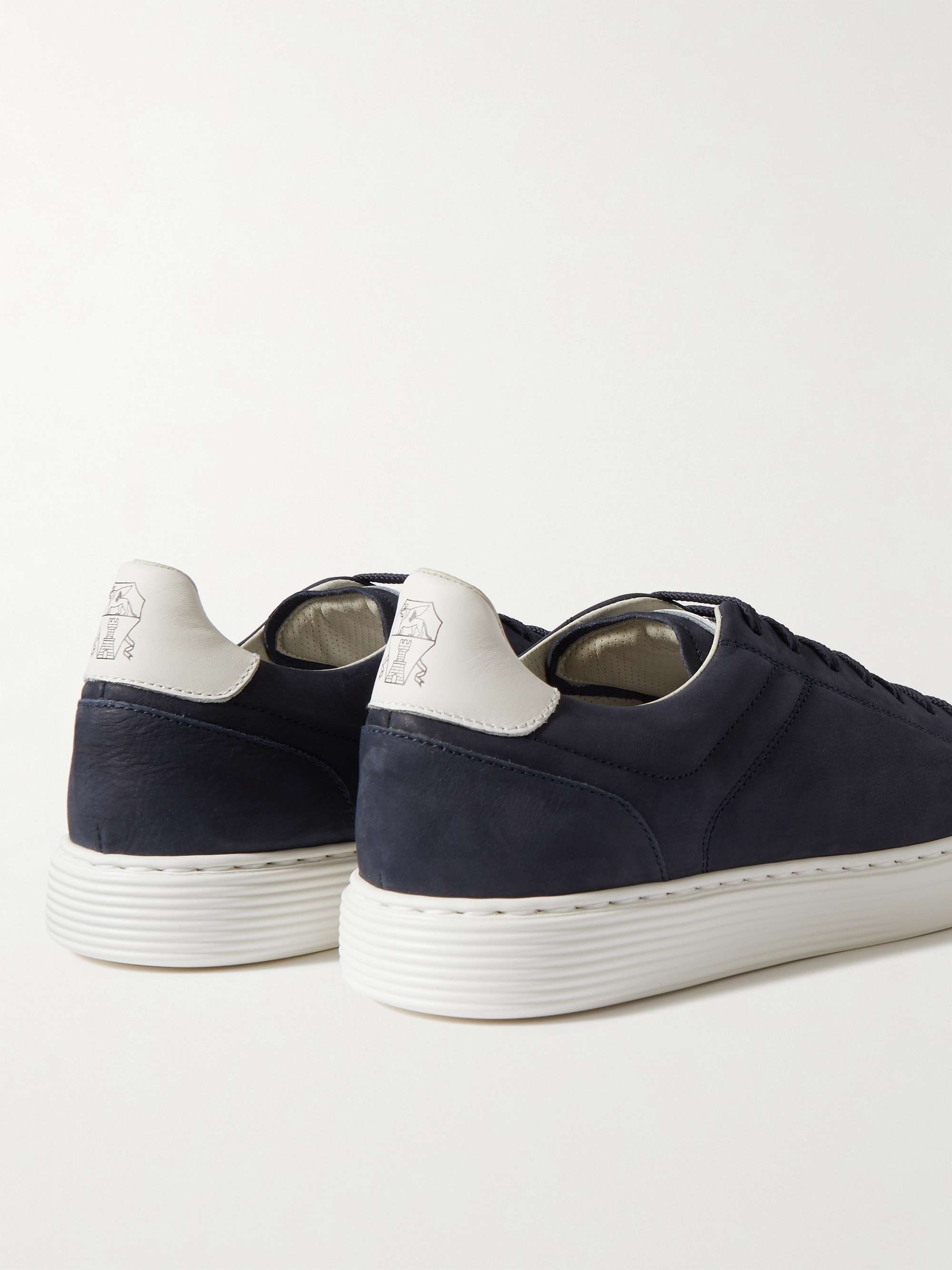 BRUNELLO CUCINELLI Nubuck Sneakers for Men | MR PORTER