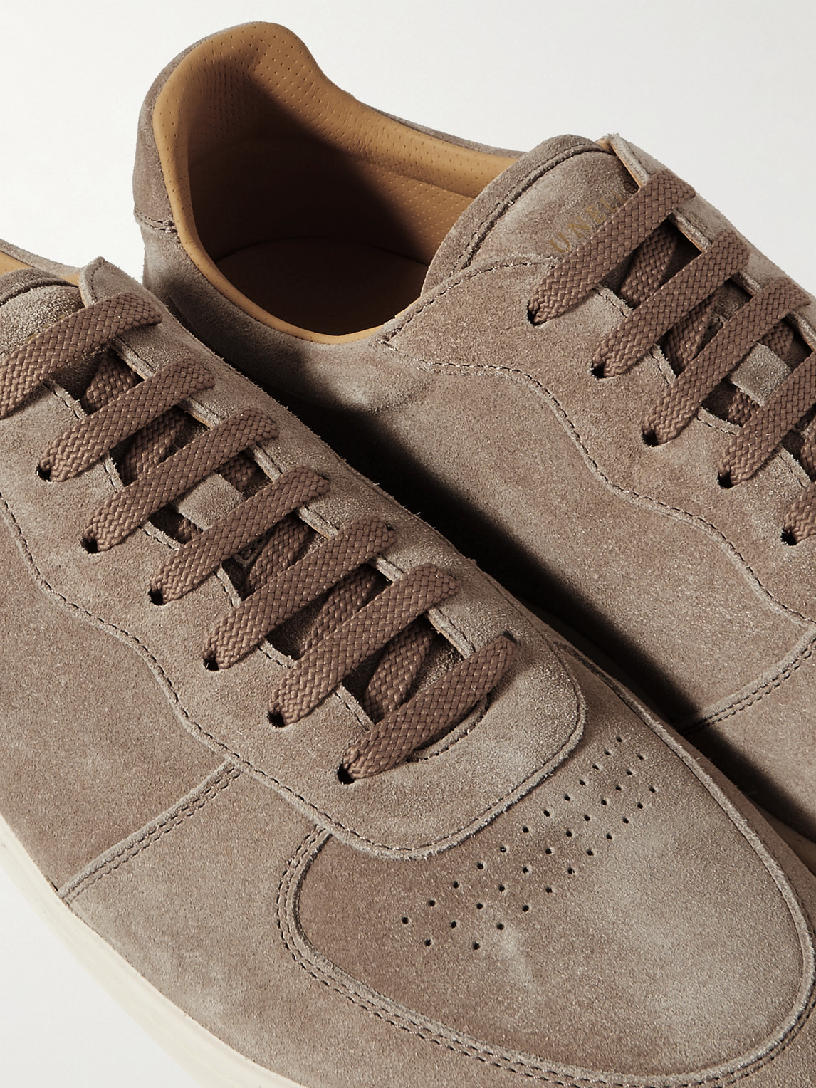 Suede Sneakers In Brown
