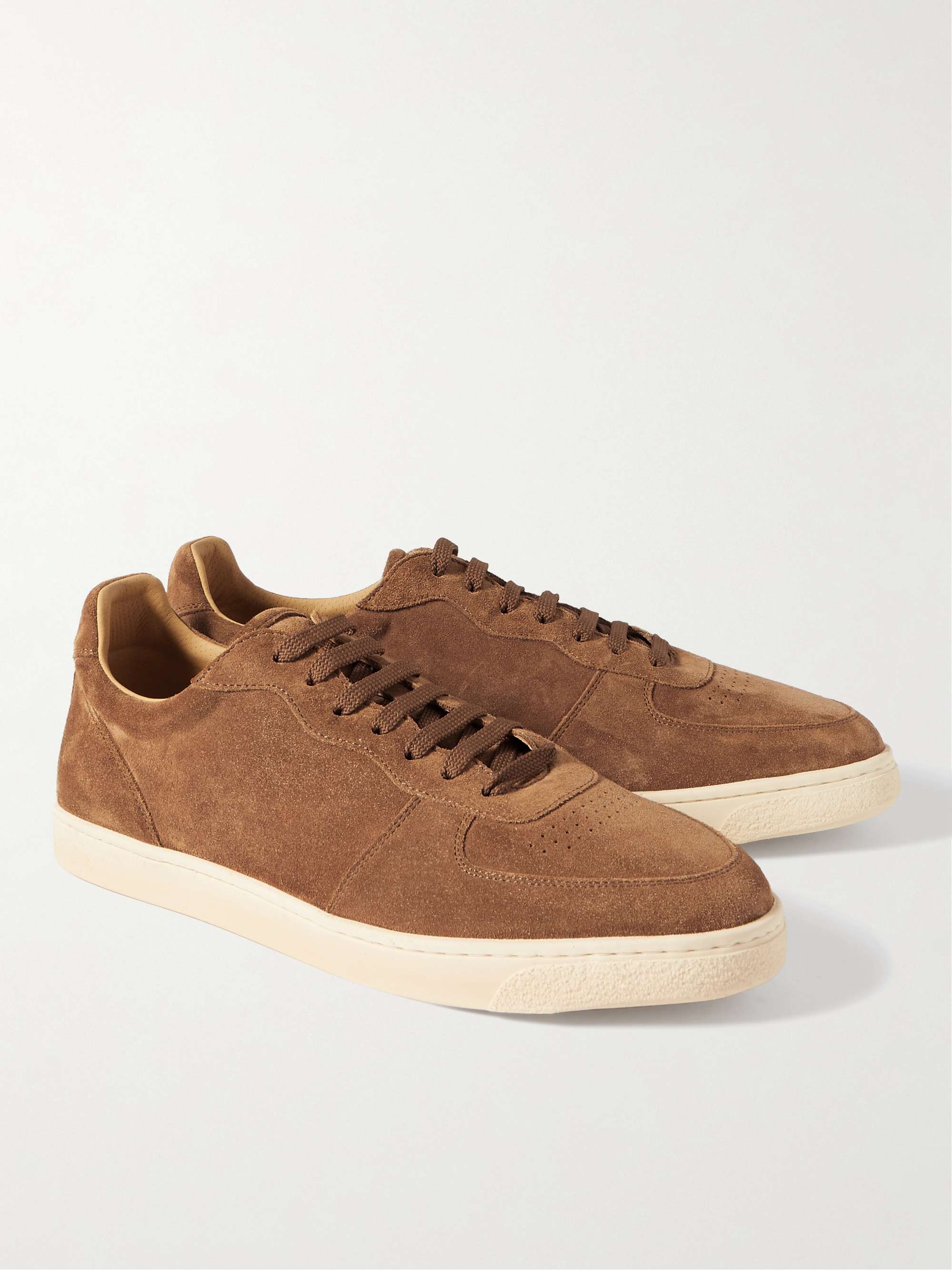 BRUNELLO CUCINELLI Suede Sneakers for Men | MR PORTER