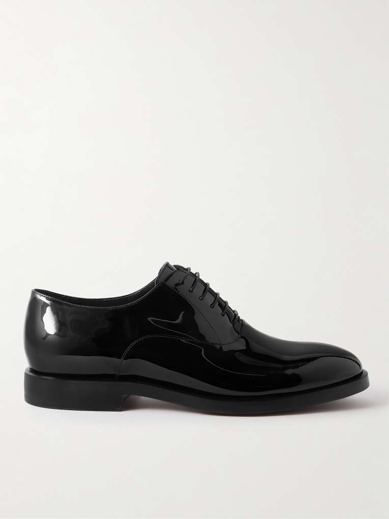 Brunello Cucinelli — Patent-Leather Oxford Shoes