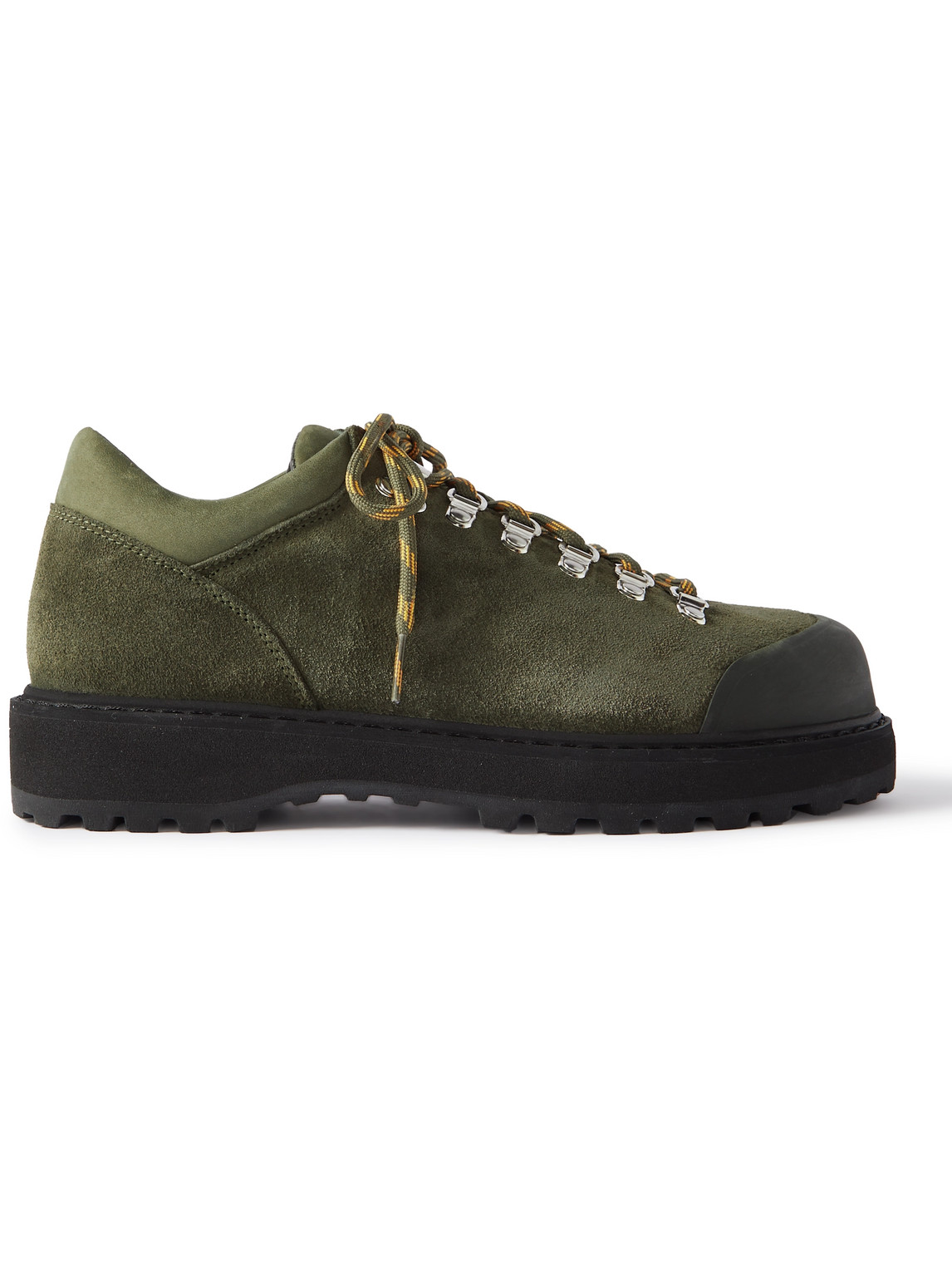 Diemme Cornaro Rubber-Trimmed Suede Boots