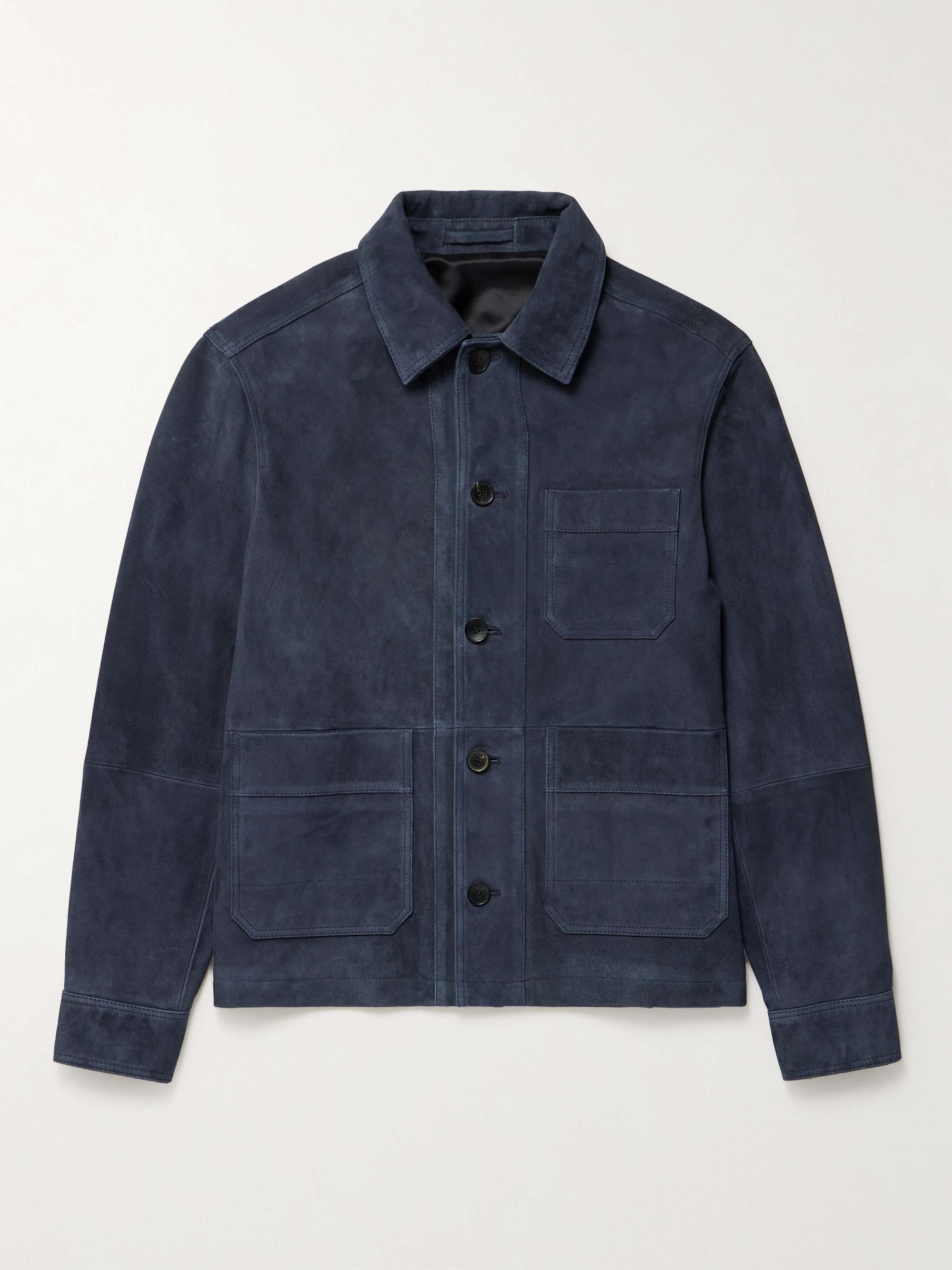 MR P. Suede Chore Jacket for Men | MR PORTER