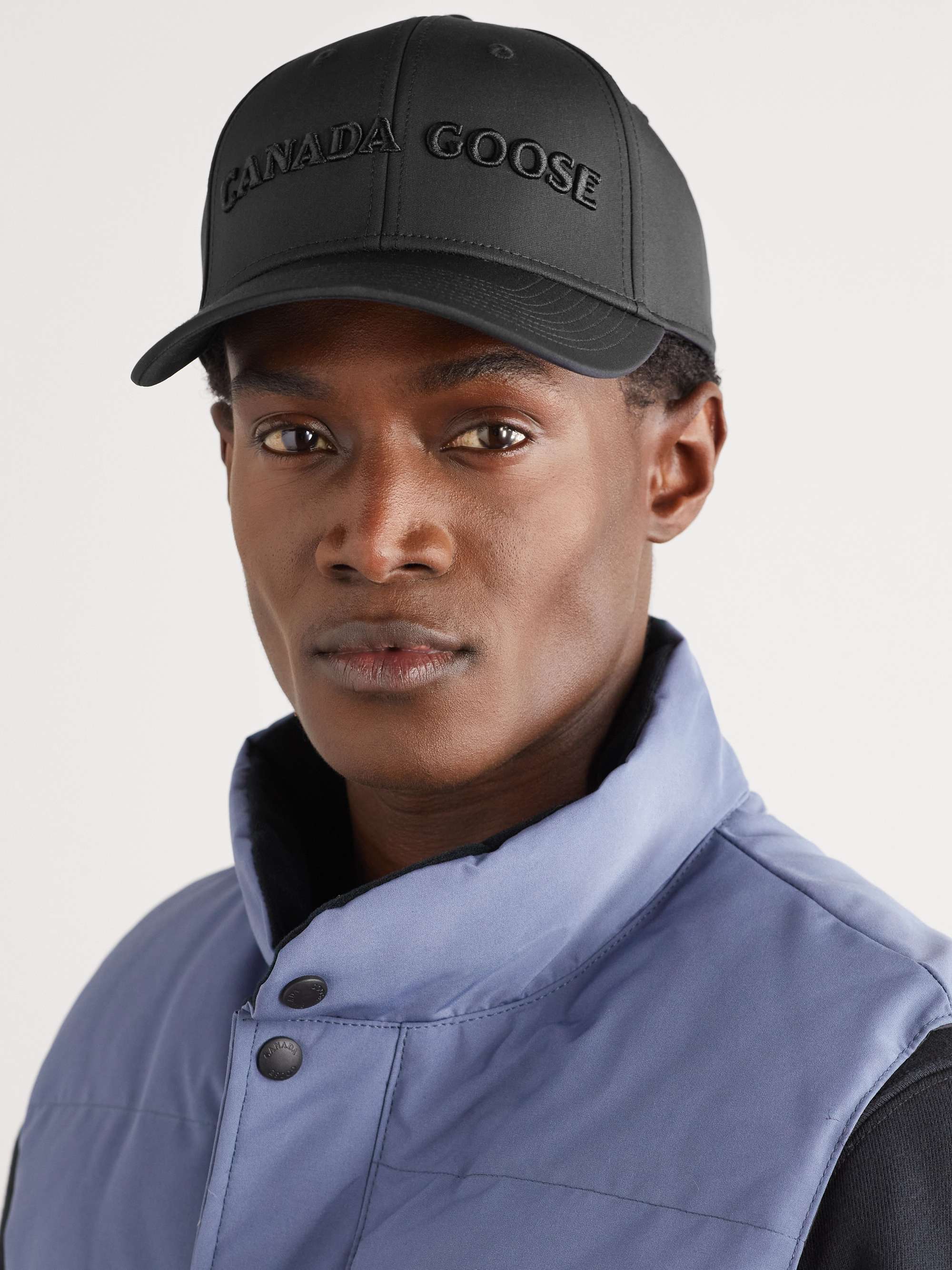 CANADA GOOSE Logo-Embroidered Stretch-Twill Baseball Cap for Men | MR PORTER