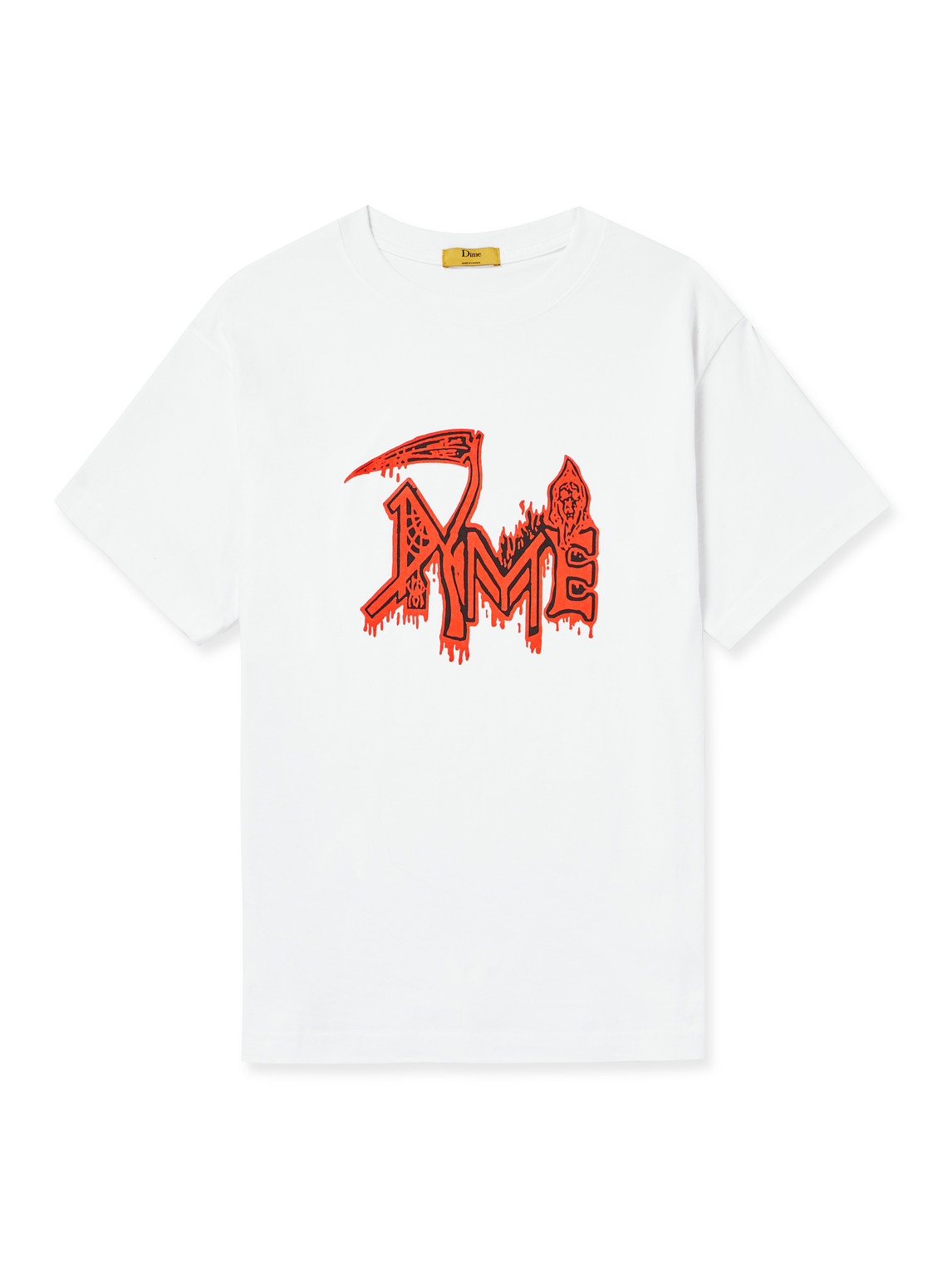 DIME PRINTED COTTON-JERSEY T-SHIRT