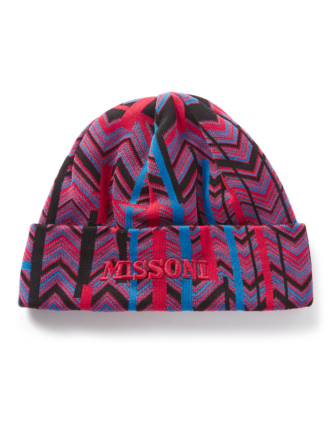 Logo-Embroidered Cotton-Jacquard Beanie