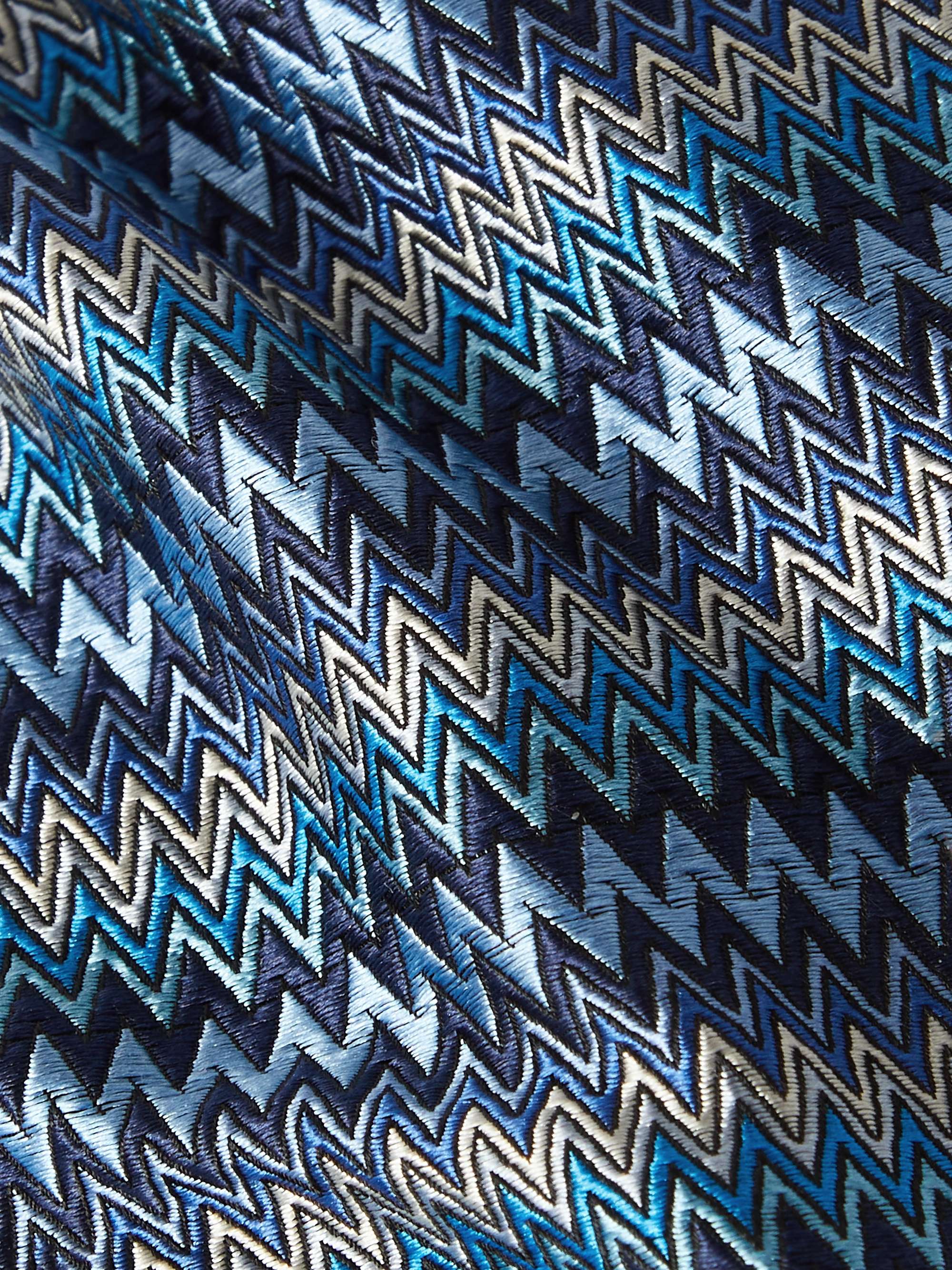 MISSONI 8.5cm Striped Silk Tie