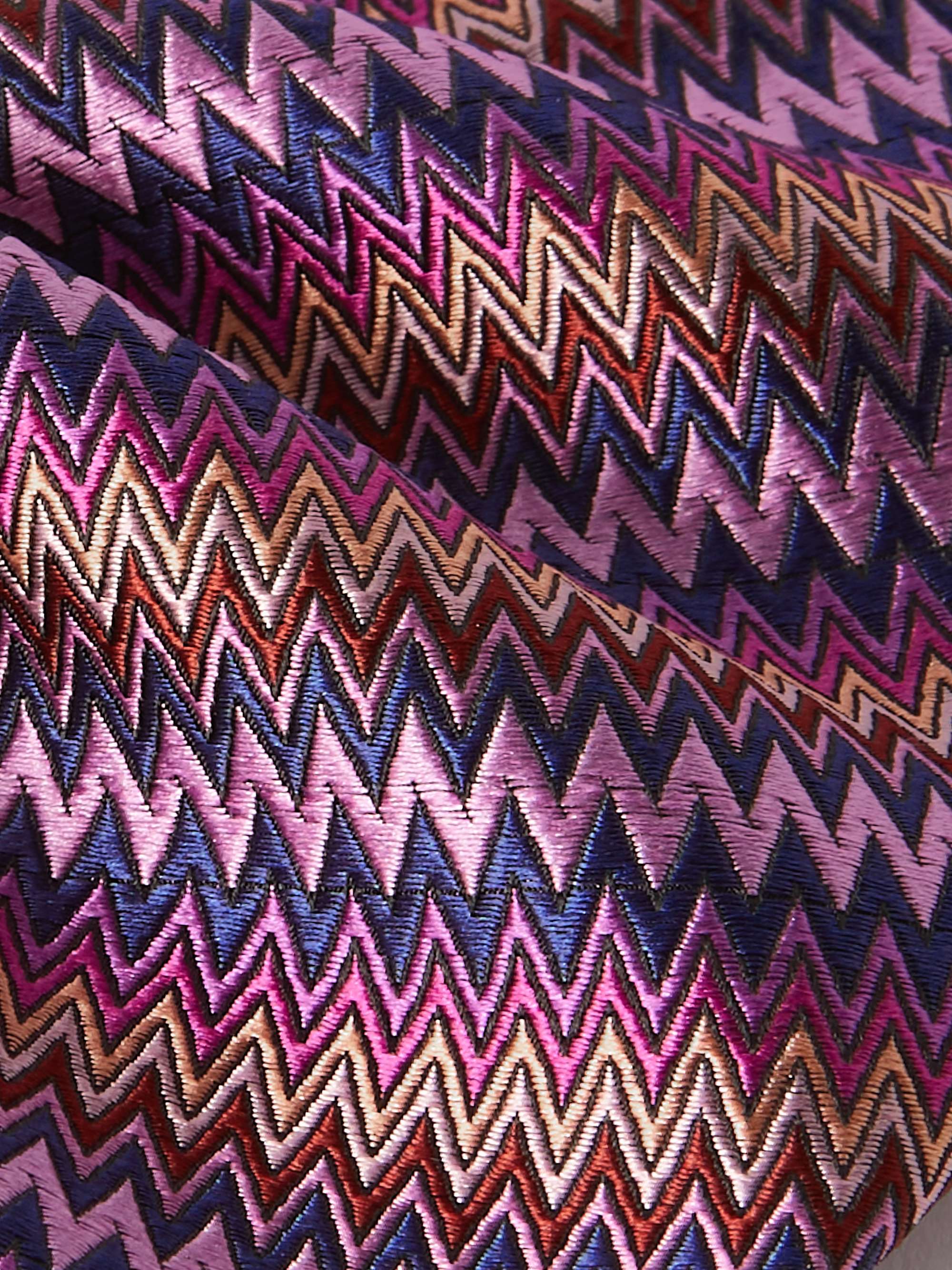 MISSONI 8.5cm Striped Silk Tie