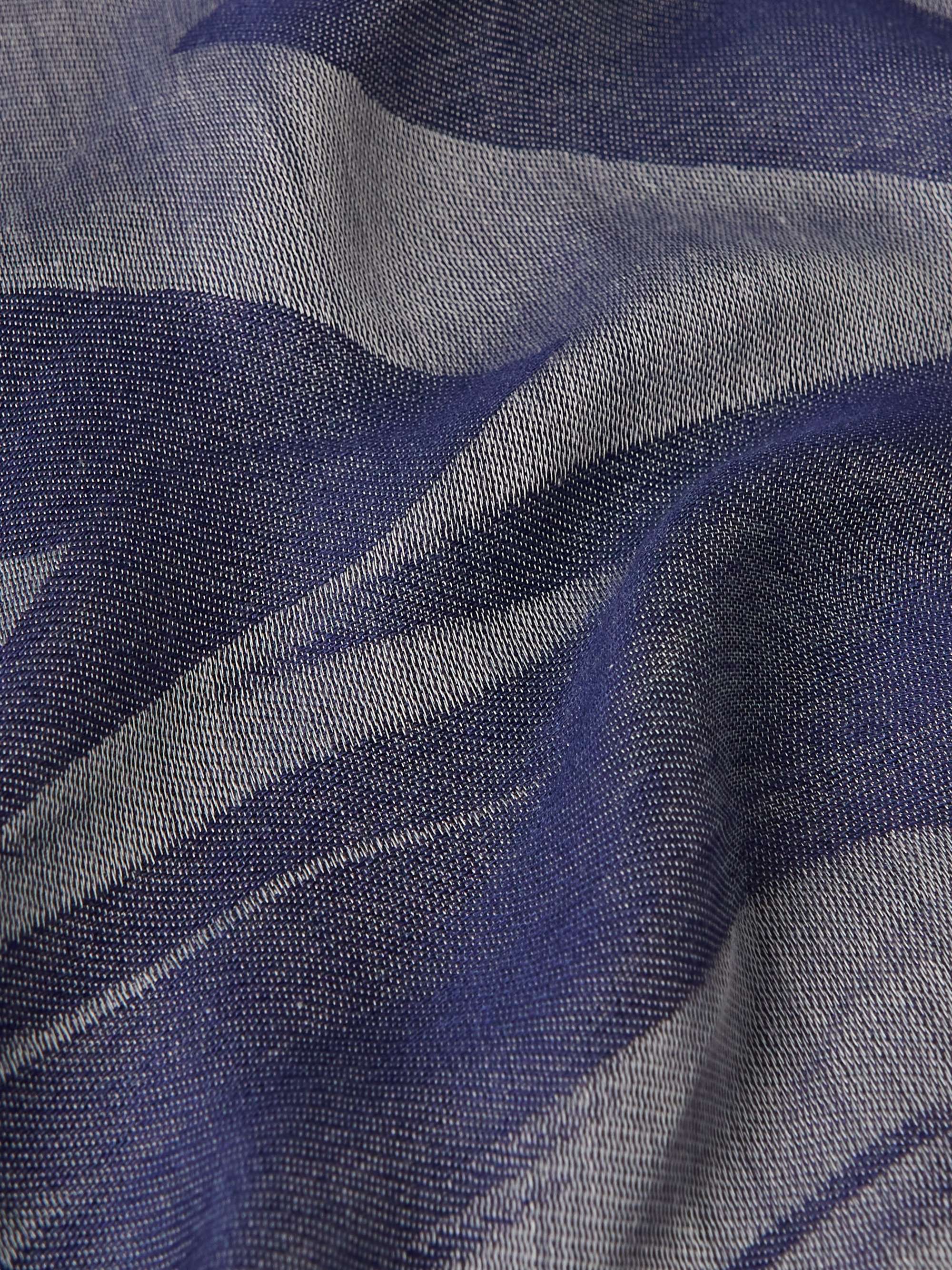 MISSONI Frayed Gauze-Jacquard Scarf