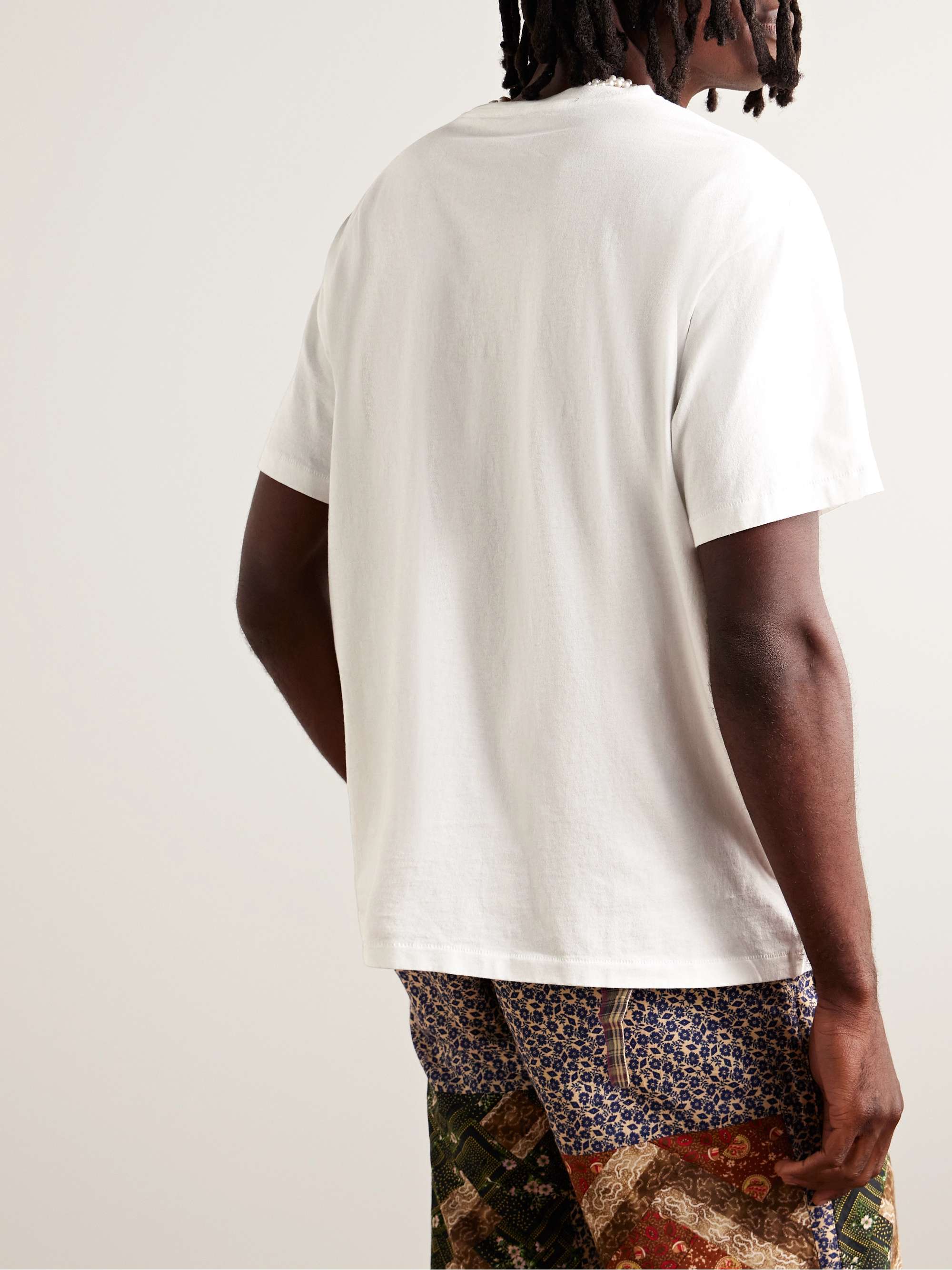 BODE Slim-Fit Printed Cotton-Jersey T-Shirt for Men | MR PORTER
