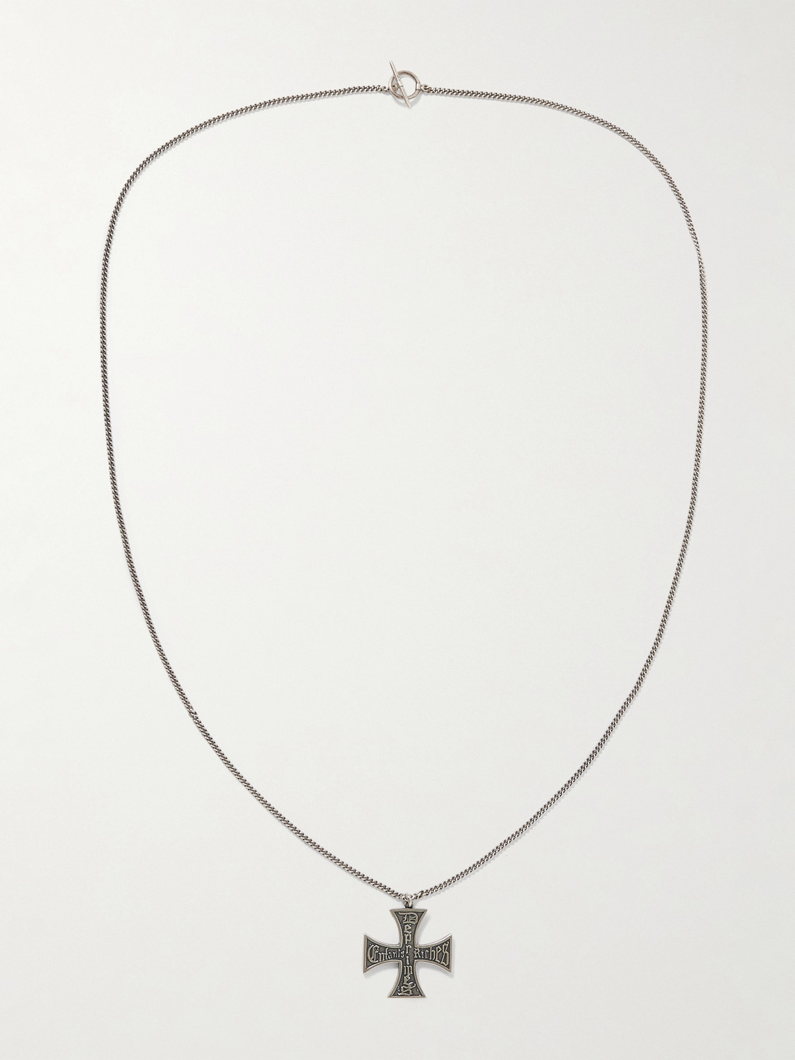 Enfants Riches Deprimes Silver Pendant Necklace In Silver