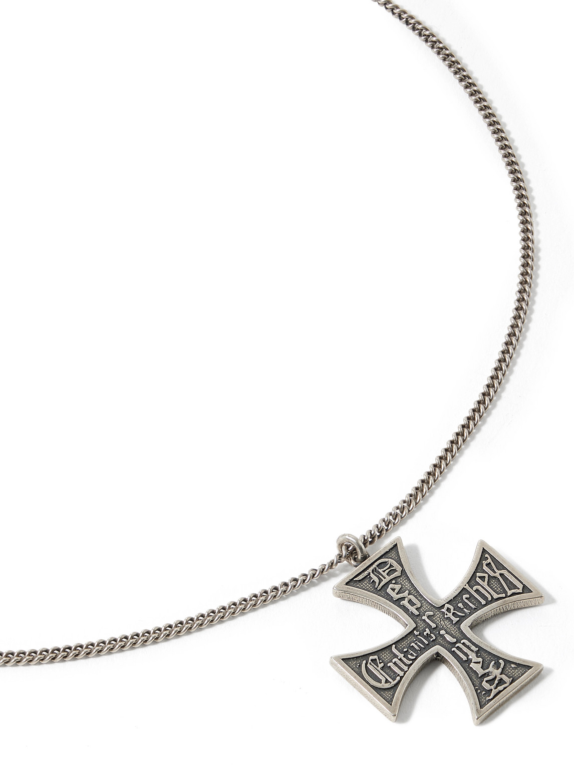 Enfants Riches Deprimes Silver Pendant Necklace