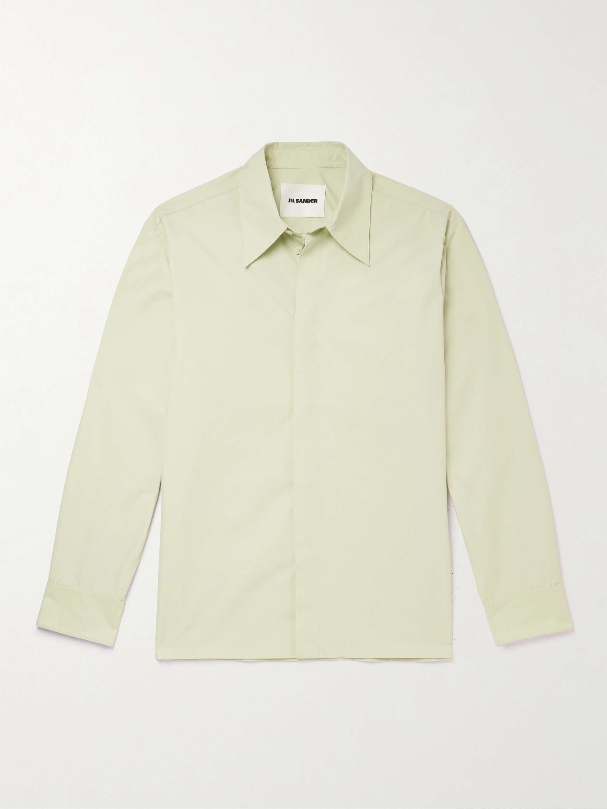 JIL SANDER Cotton-Poplin Shirt for Men | MR PORTER