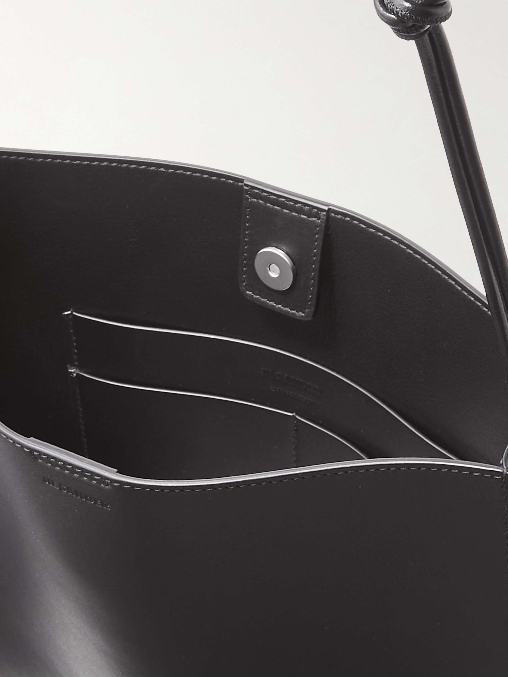 Tangle Leather Messenger Bag