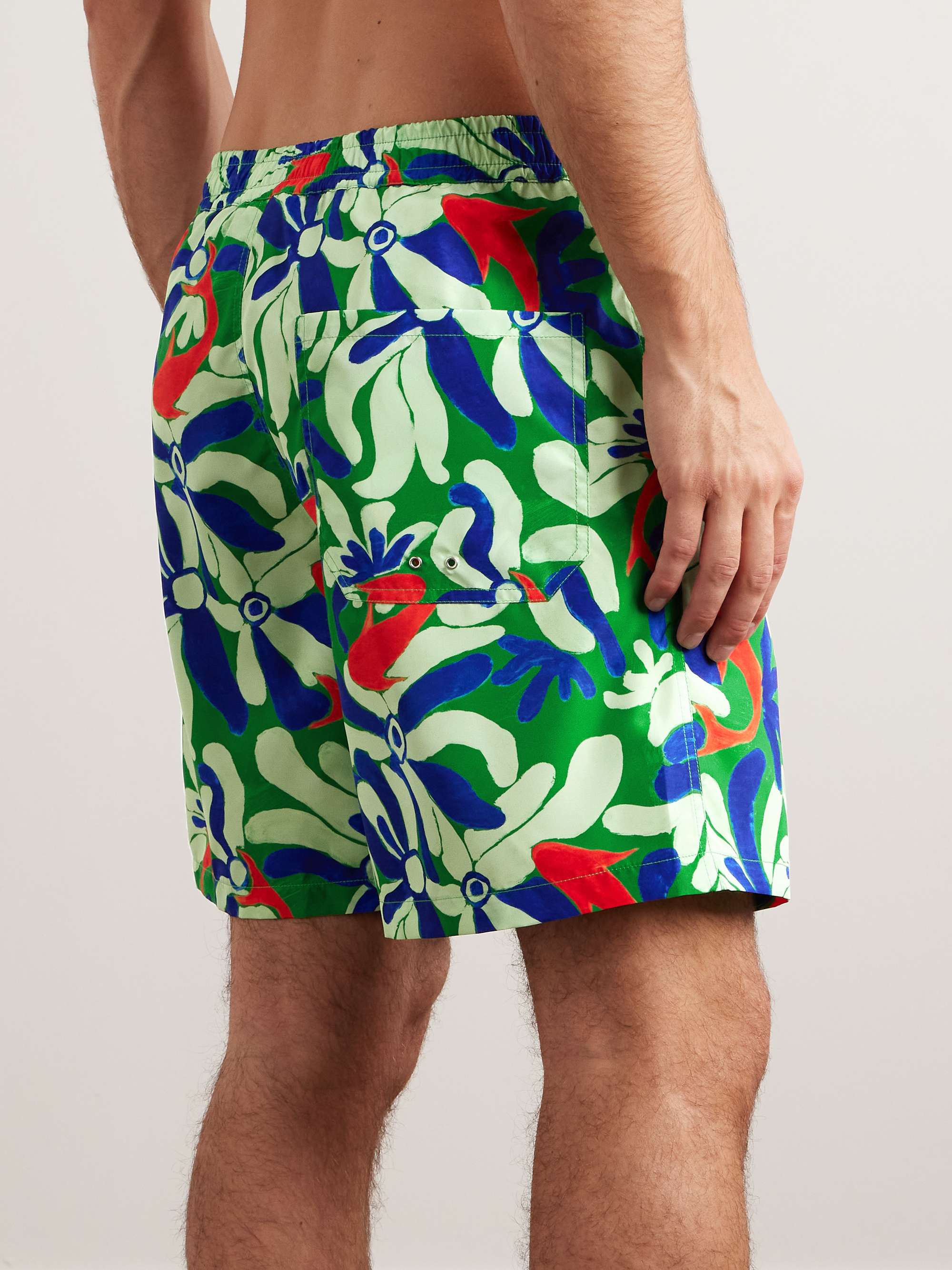 MARNI + No Vacancy Inn StraightLeg LongLength Printed Swim Shorts for Men MR PORTER