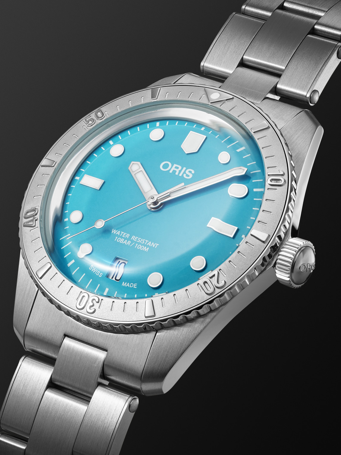 Oris - Divers Sixty-five Automatic 38mm Stainless Steel Watch, Ref. No. 01 733 7771 4055-07 8 19 18 - Men - Blue 