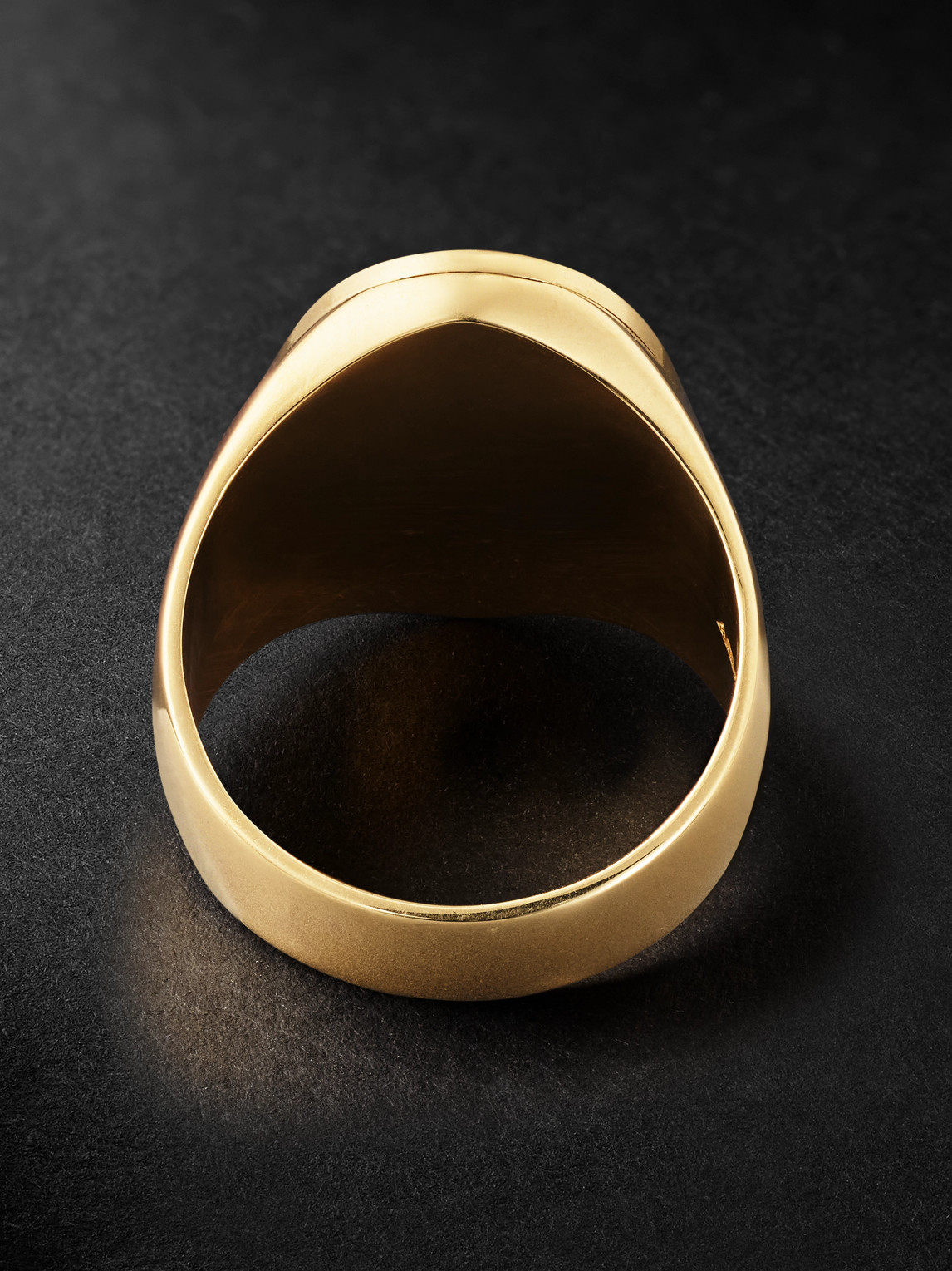 Shop Foundrae Reverie Gold Diamond Signet Ring