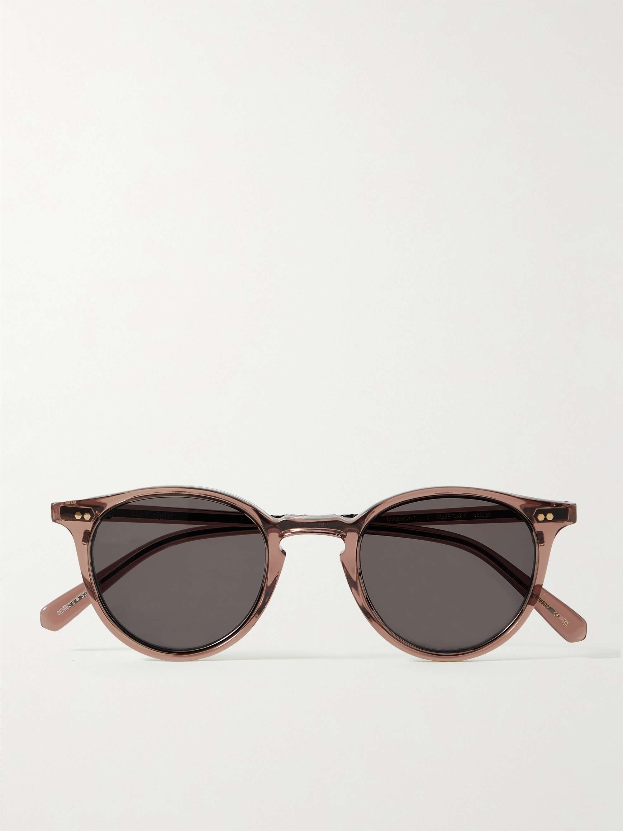 MR LEIGHT Marmont II S Round-Frame Acetate Sunglasses for Men | MR 