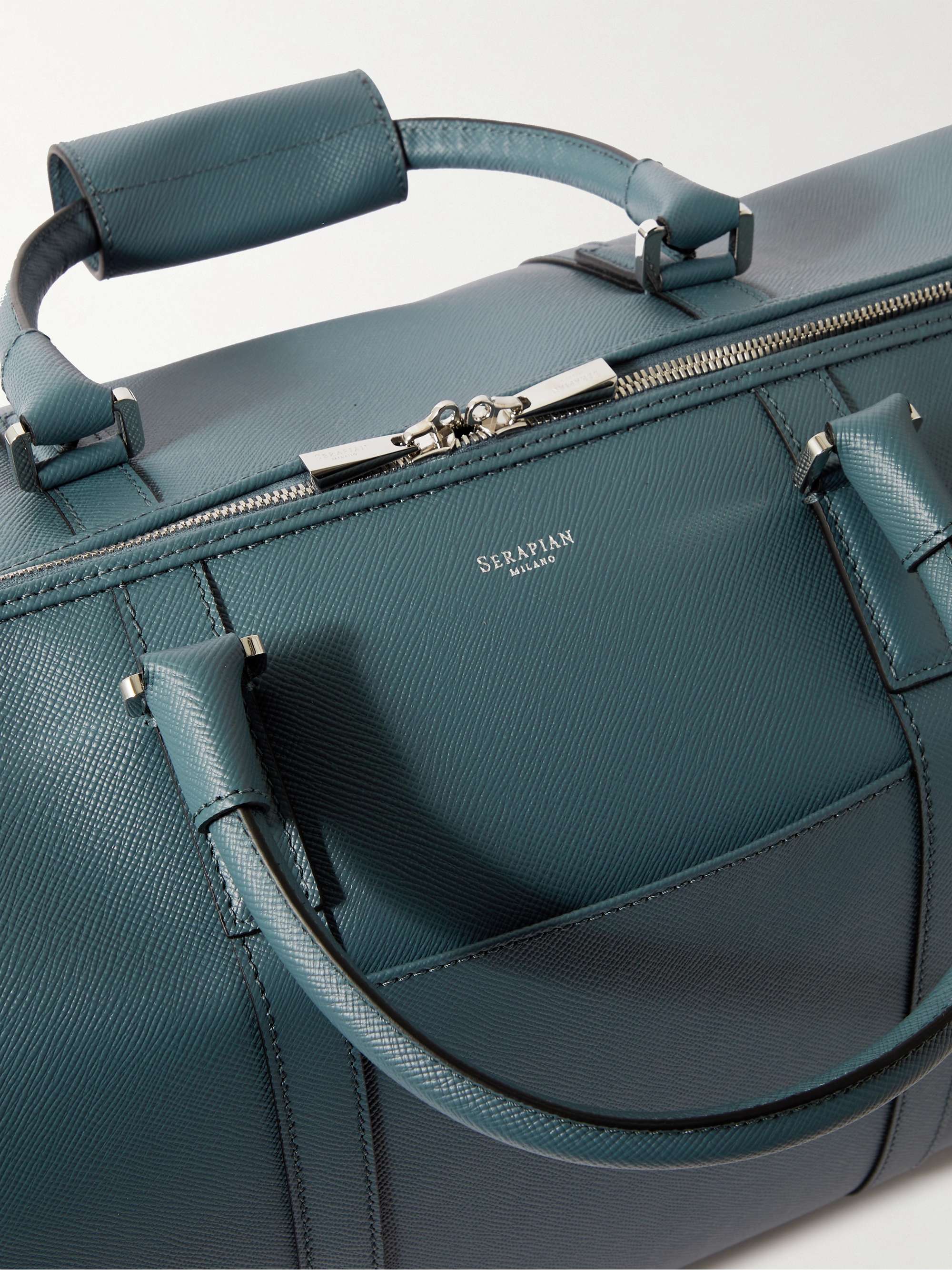 SERAPIAN Evoluzione Leather Weekend Bag