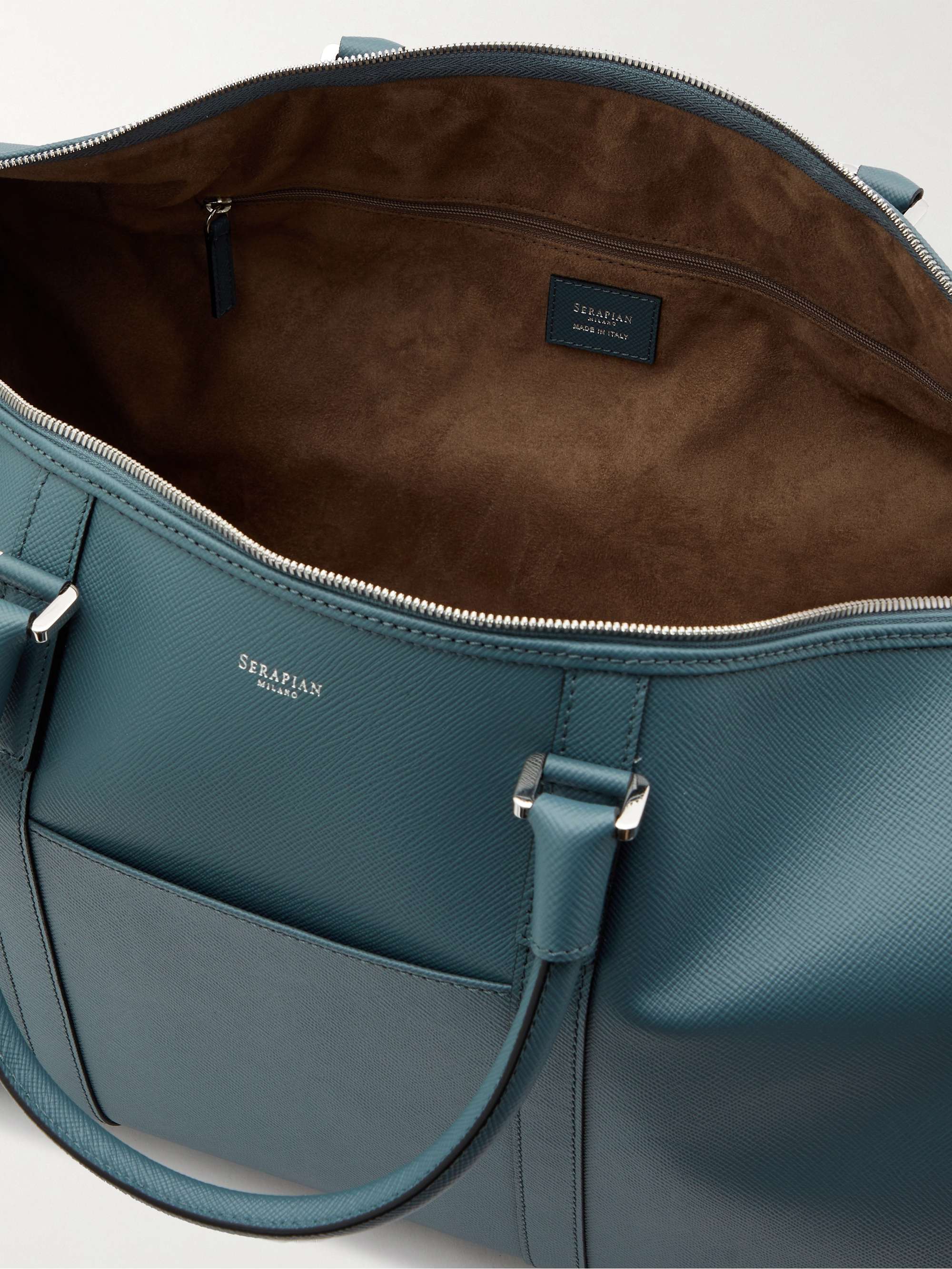 SERAPIAN Evoluzione Leather Weekend Bag