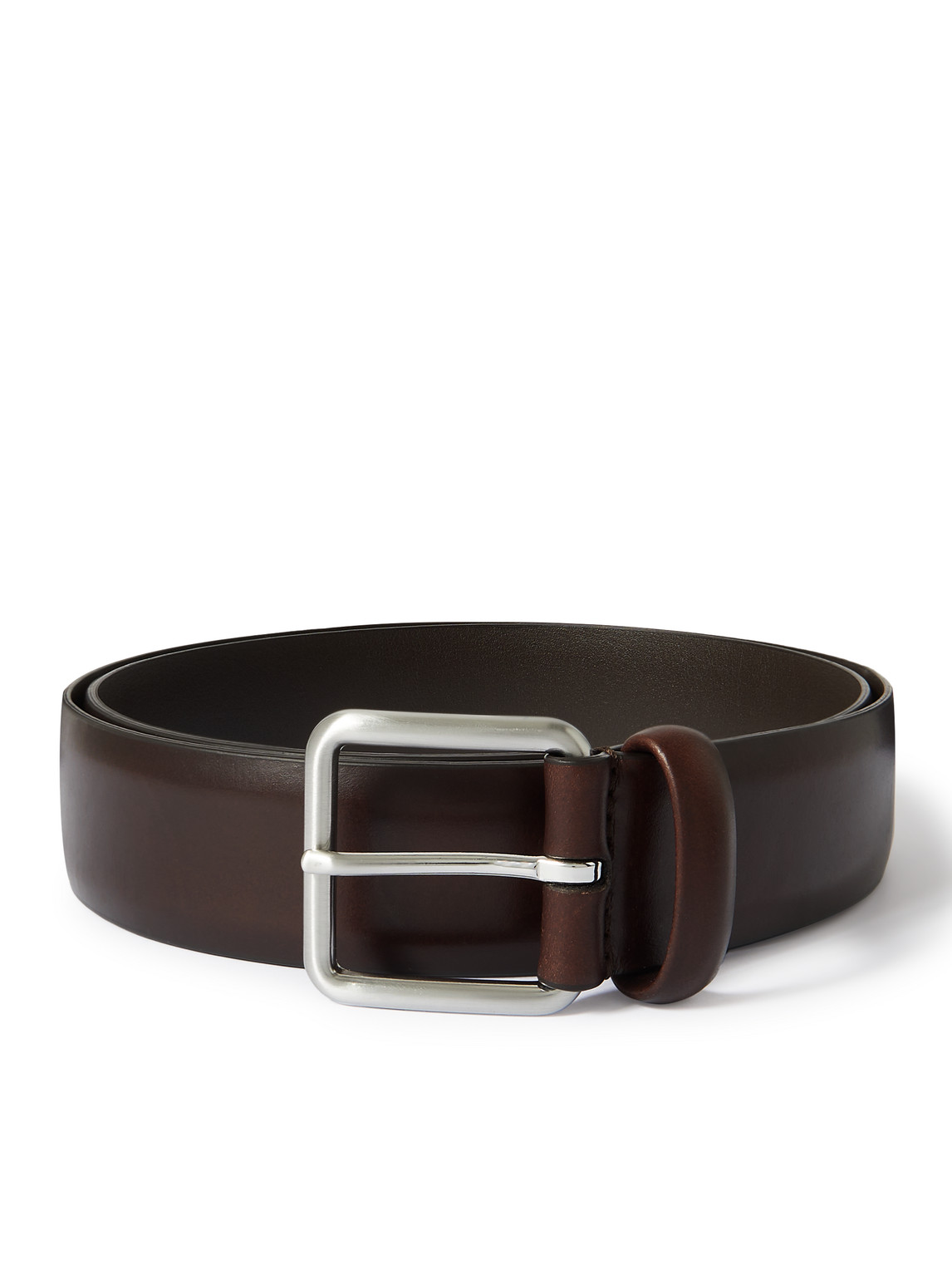 Anderson's 3.5cm Leather Belt In Brown
