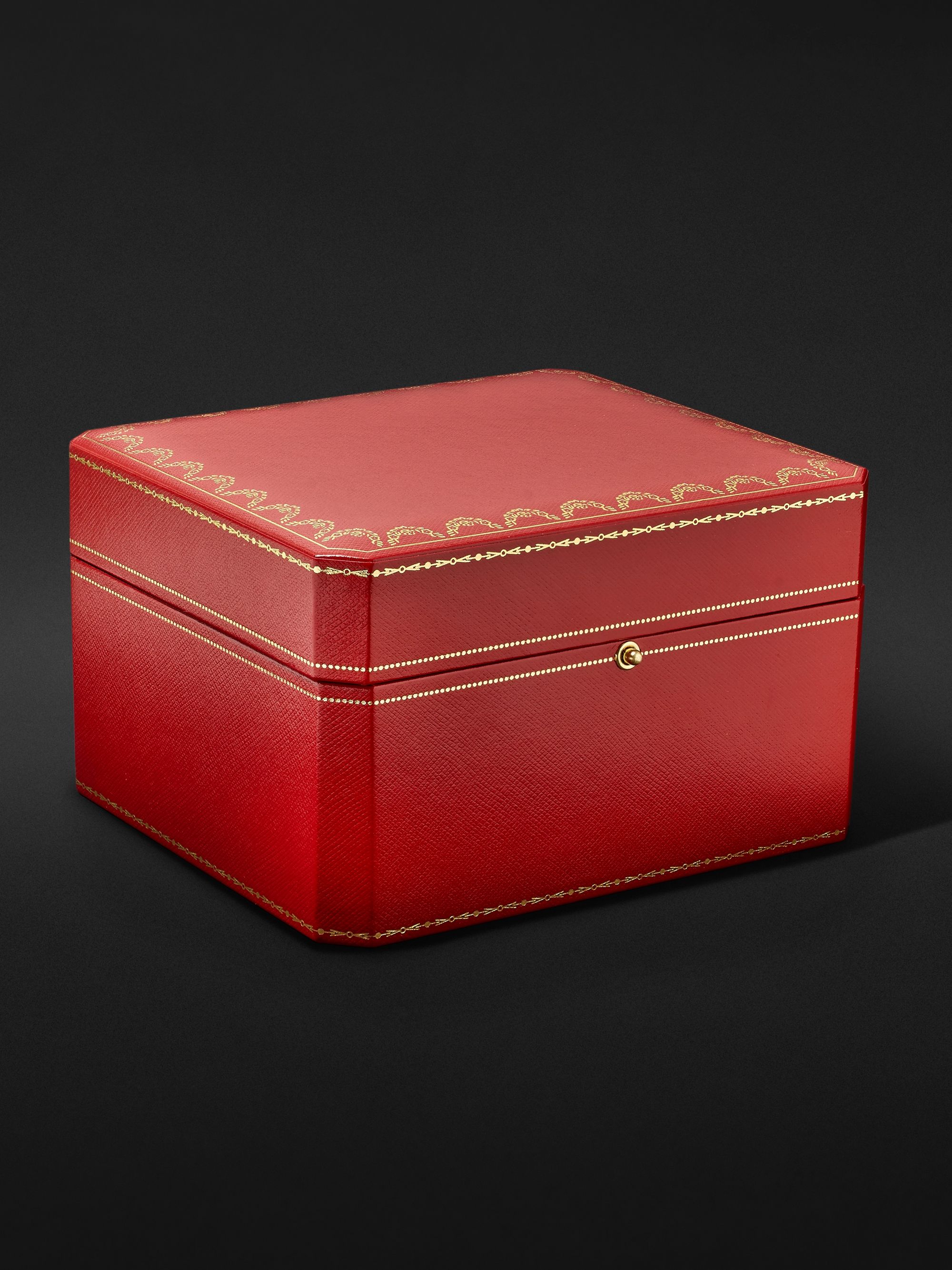 Cartier Red Watch Box Case COWA0043 Booklet Pin 100