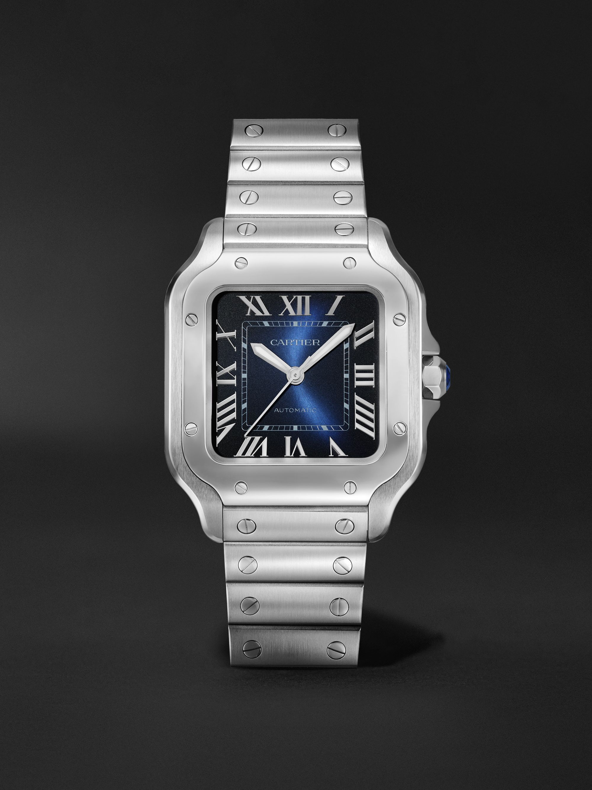 CARTIER Santos de Cartier Automatic 35.1mm Interchangeable Stainless ...