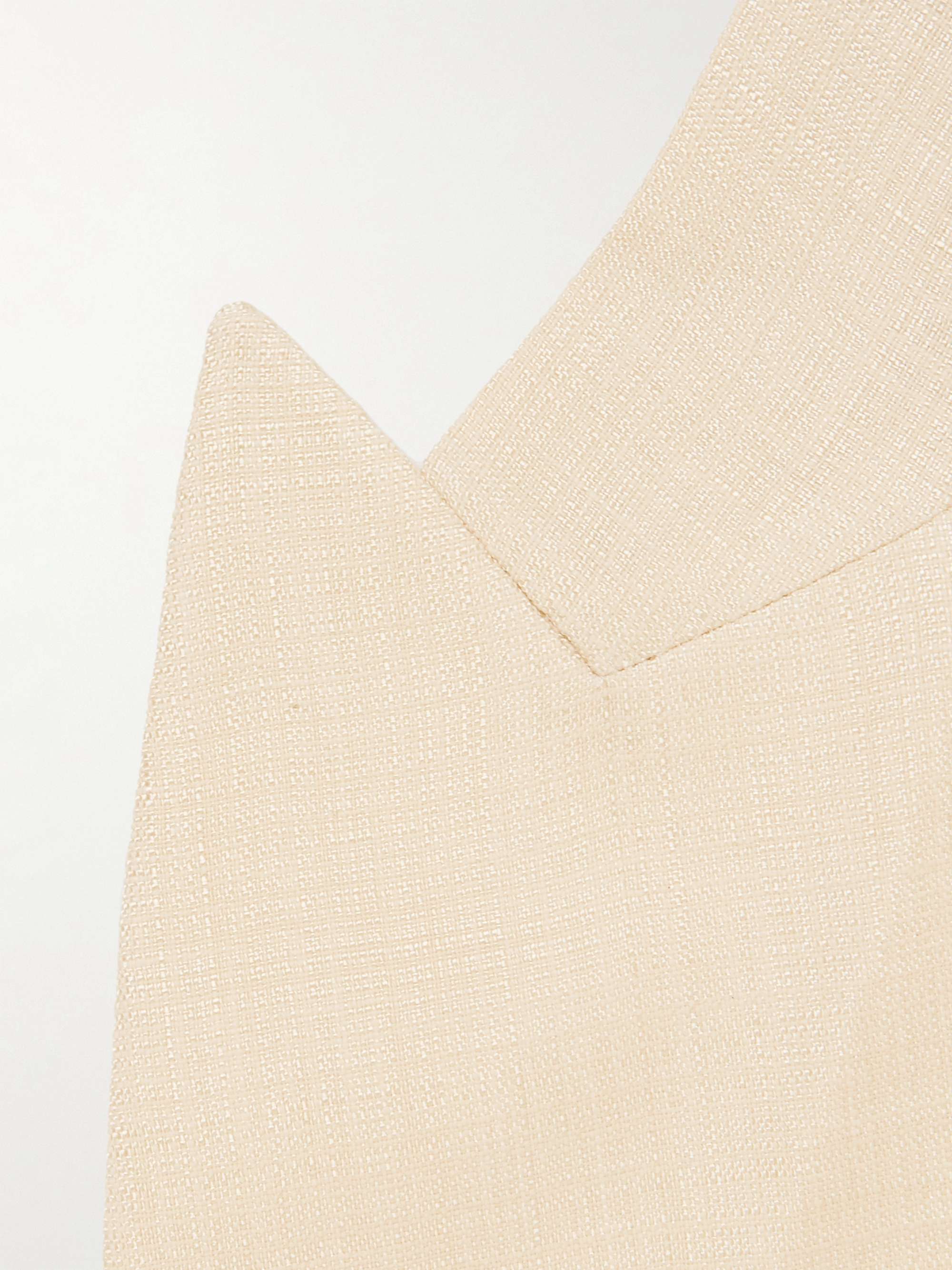 WALES BONNER André Double-Breasted Woven Blazer for Men | MR PORTER