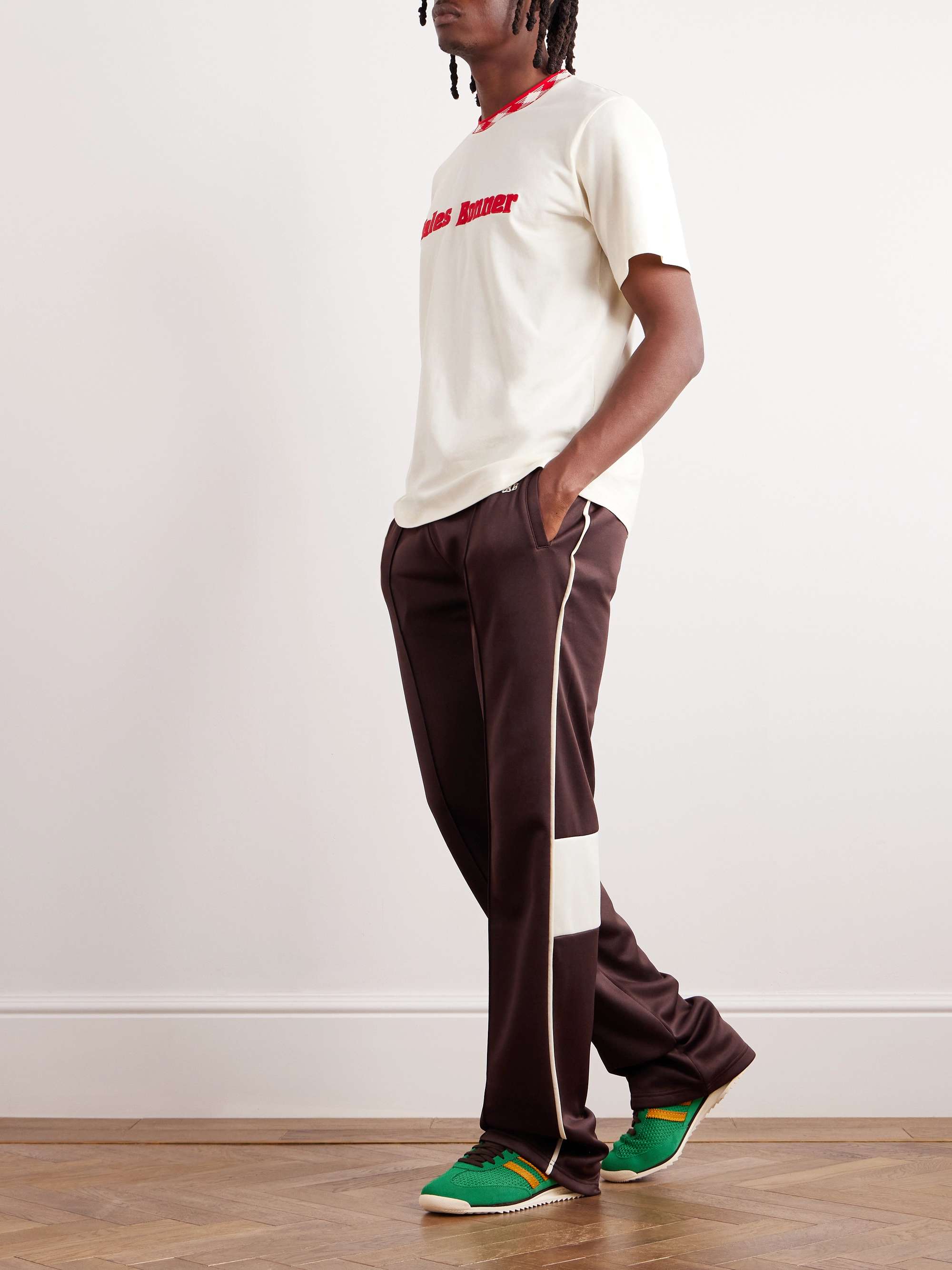 Kola Straight-Leg Tech-Jersey Track Pants