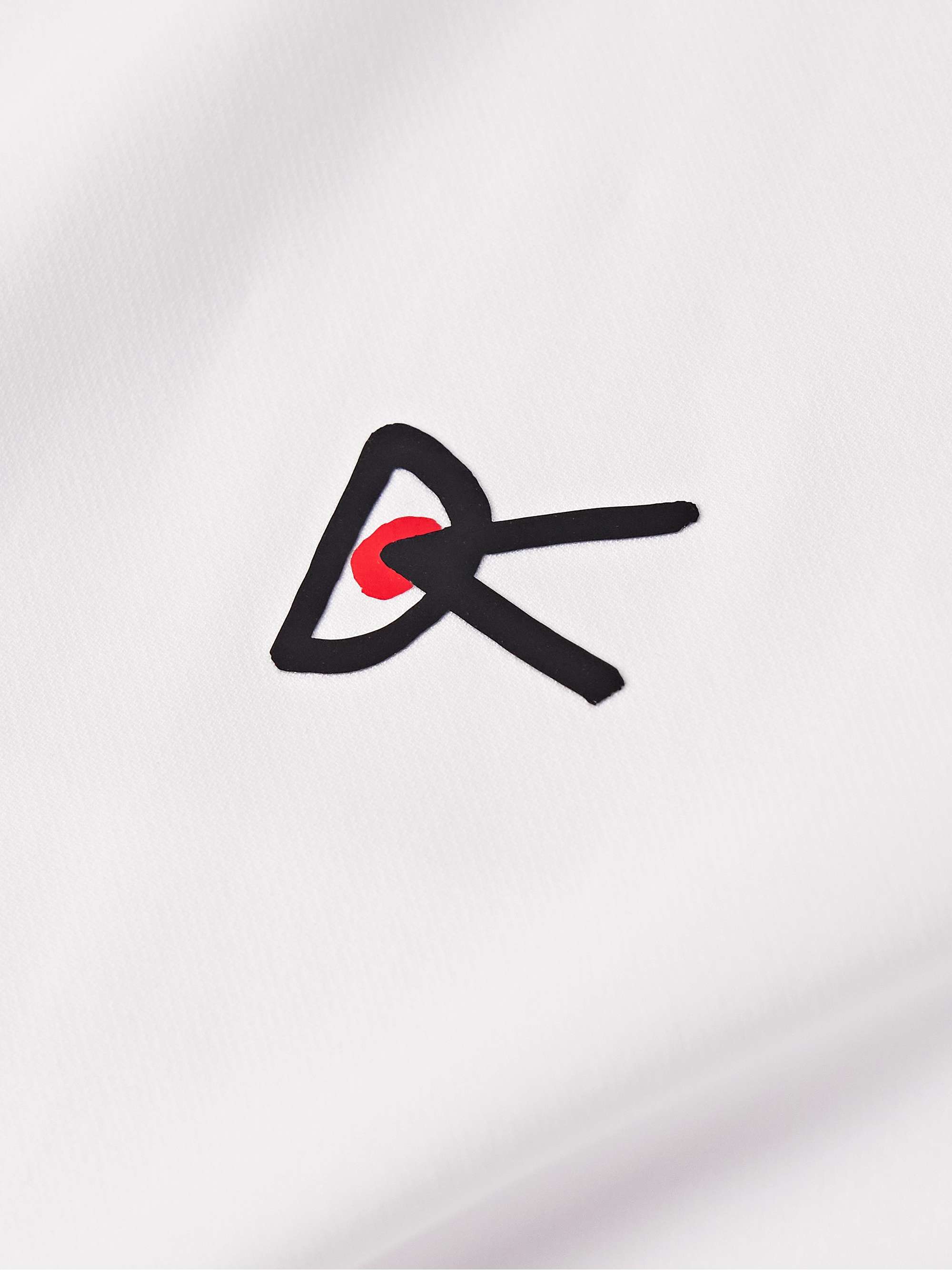 DISTRICT VISION Logo-Print Stretch-Jersey Running T-Shirt