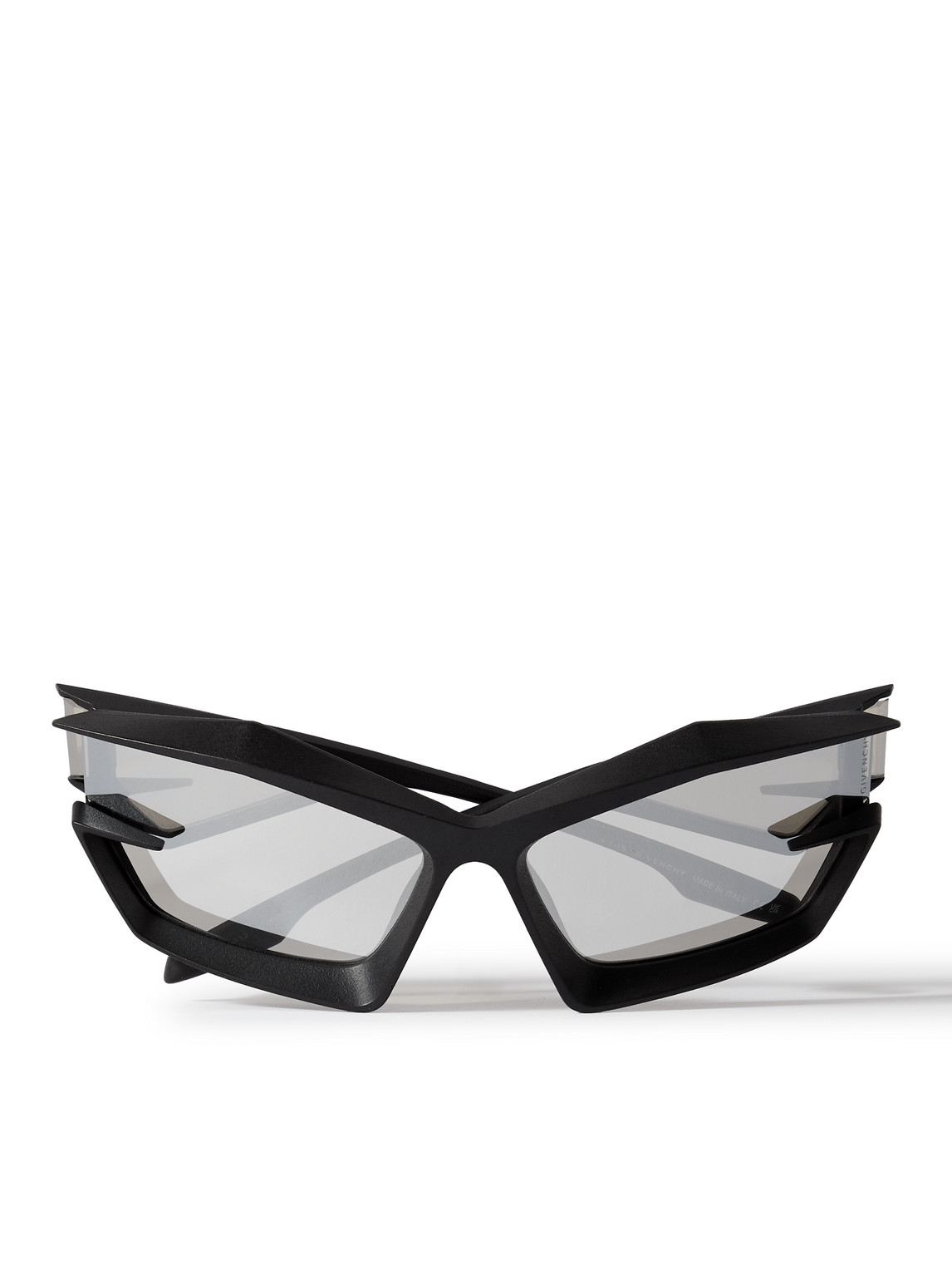Givenchy Injected Cat-eye Acetate Sunglasses In Black