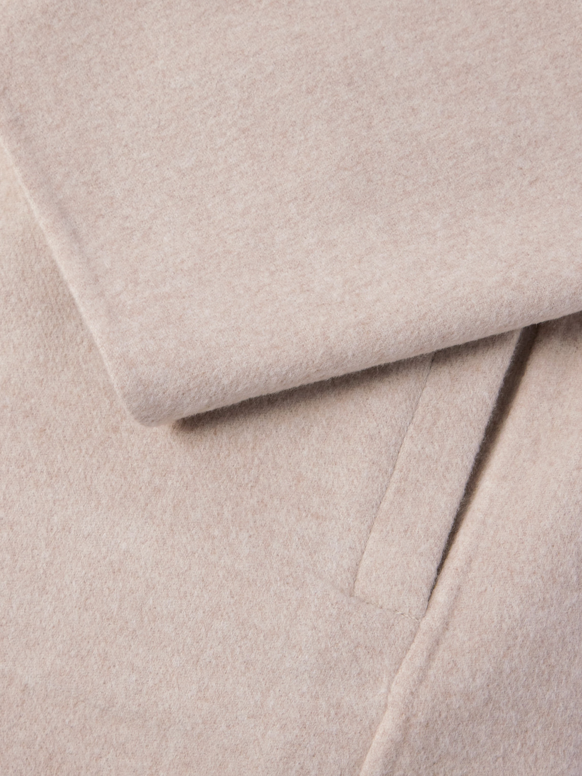 Shop Stòffa Double-faced Wool Overcoat In Neutrals