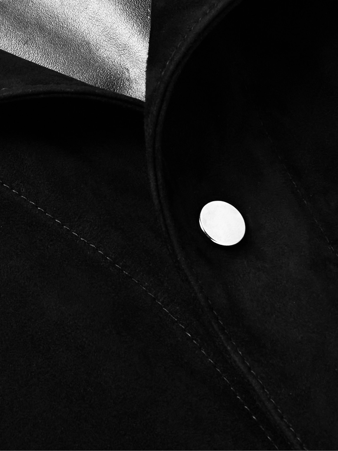  Stòffa - Suede Blouson Jacket - Men - Black - It 48 