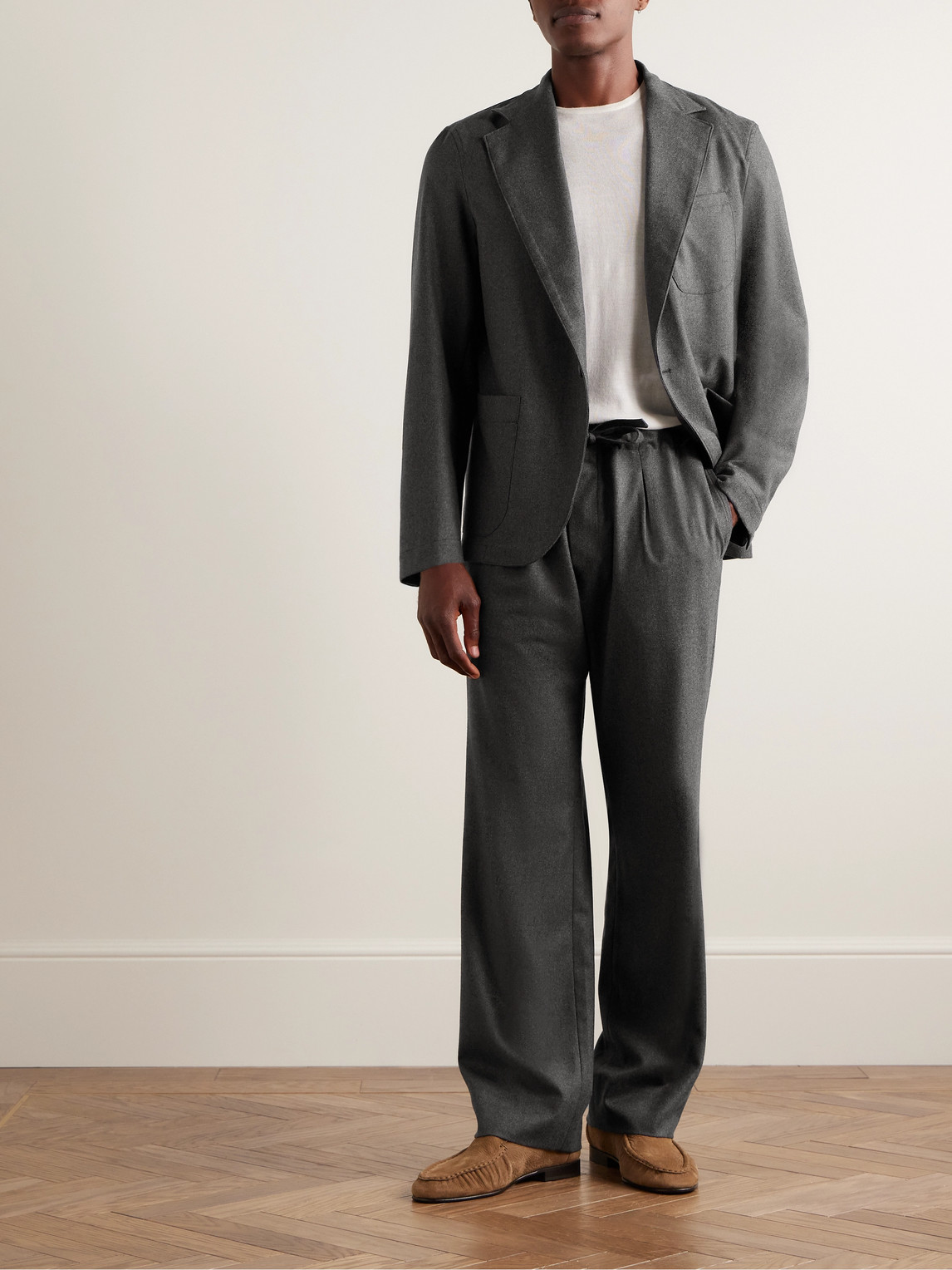 Wool-Flannel Suit Jacket — 2