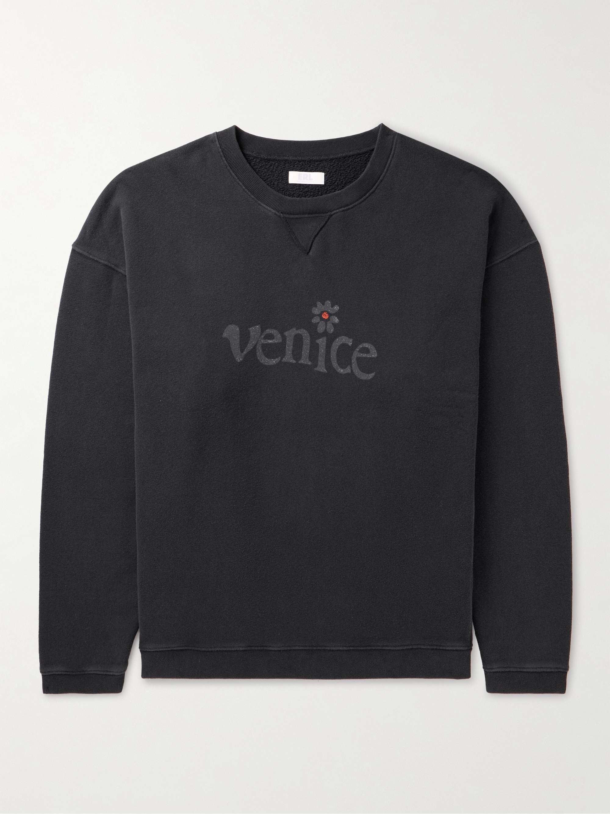 ERL Printed Cotton-Jersey Sweatshirt for Men | MR PORTER