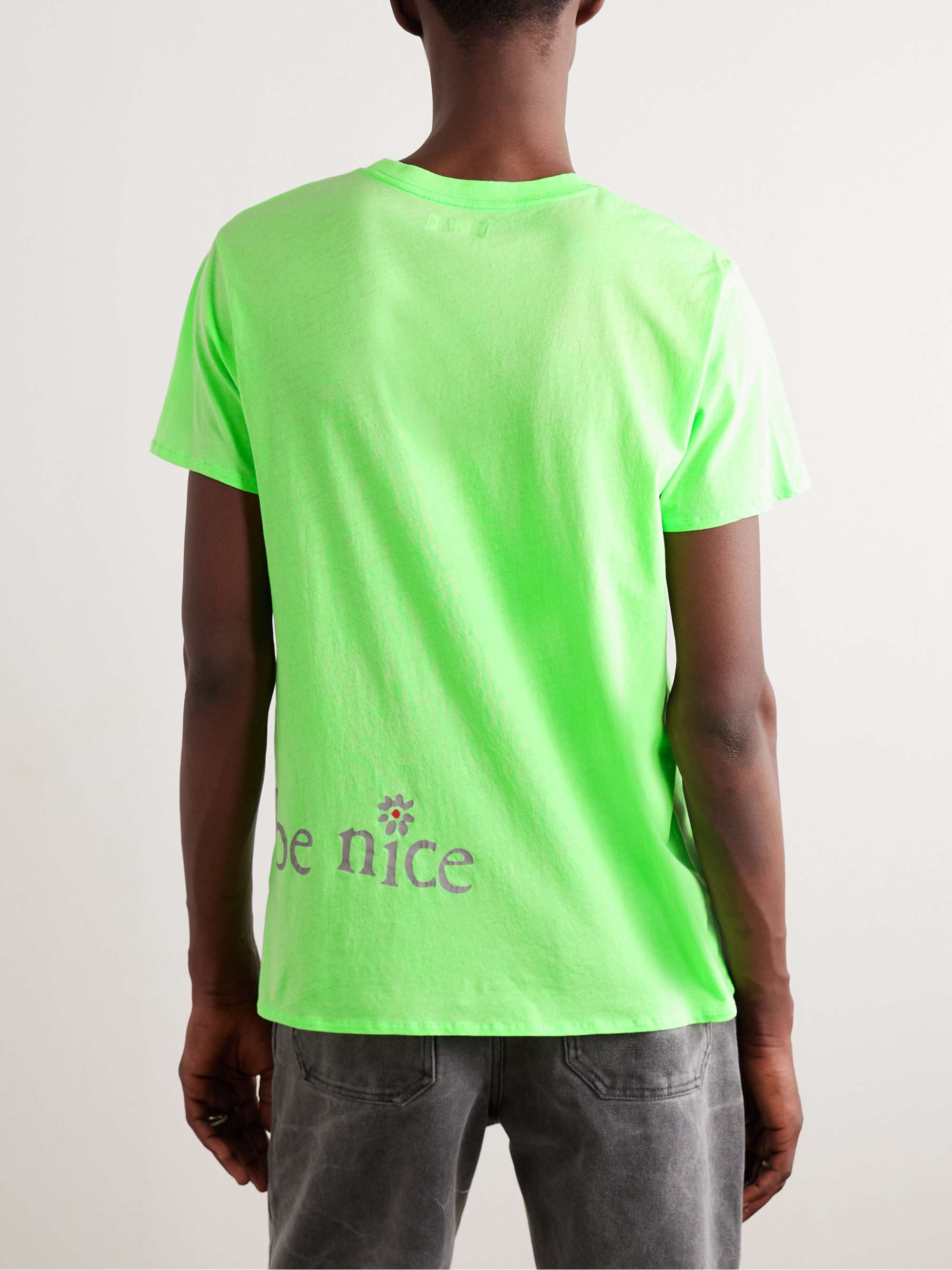 ERL Printed Cotton-Jersey T-Shirt