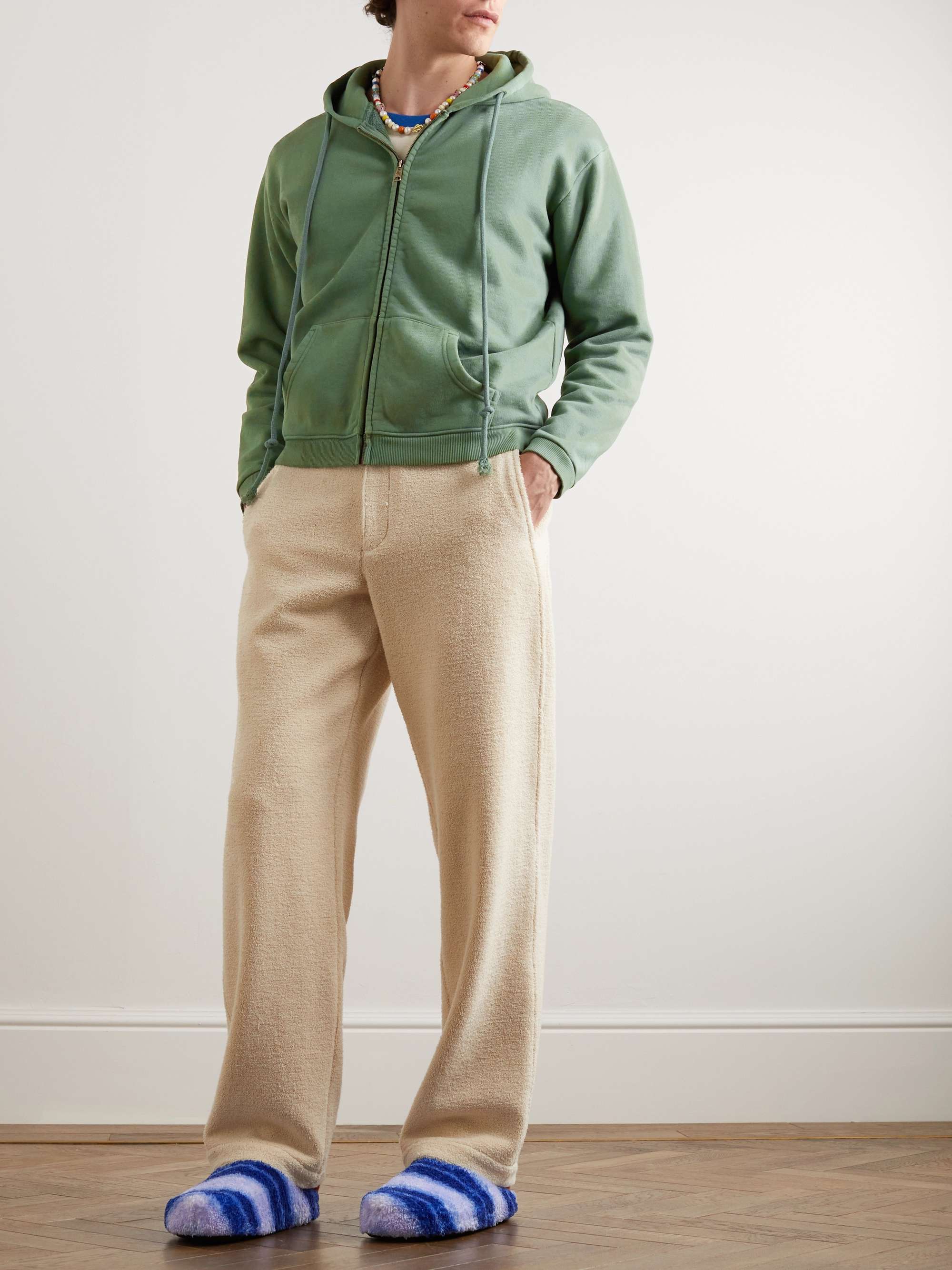 ERL CottonJersey ZipUp Hoodie for Men MR PORTER