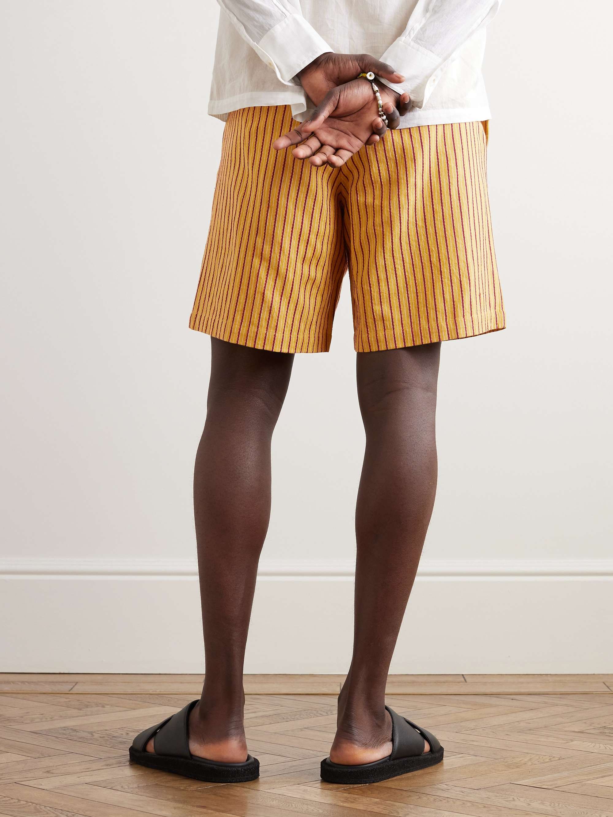 SMR DAYS Leeward Cotton-Chambray Shorts