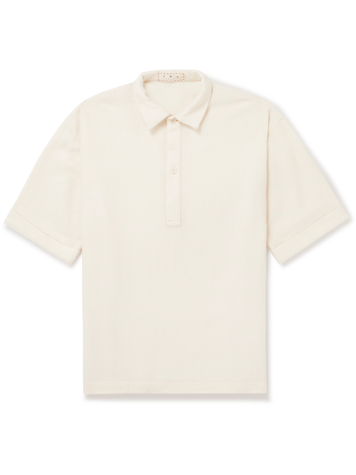 Benirras Logo-Embroidered Wool Polo Shirt