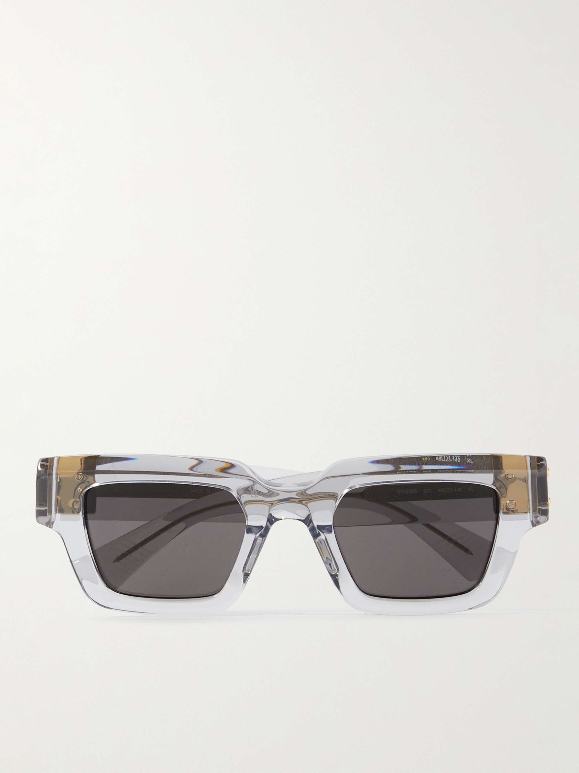 BOTTEGA VENETA EYEWEAR Rectangle-Frame Acetate Sunglasses
