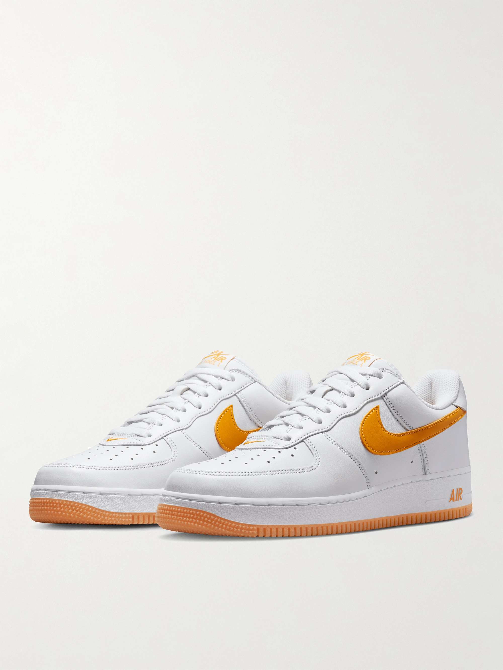 NIKE Air Force 1 Low Retro Leather Sneakers