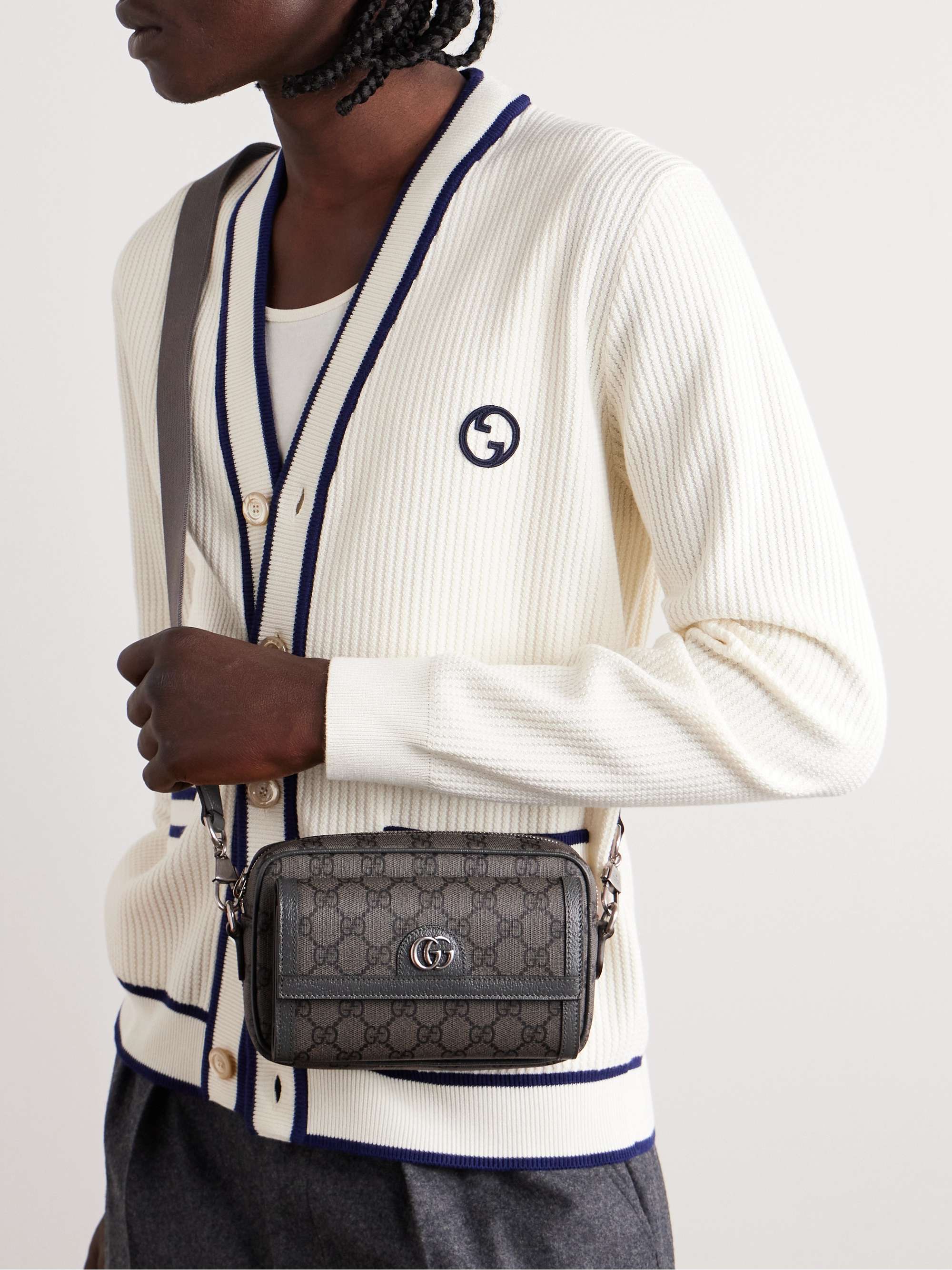 Gucci Ophidia logo-print Belt Bag - Blue