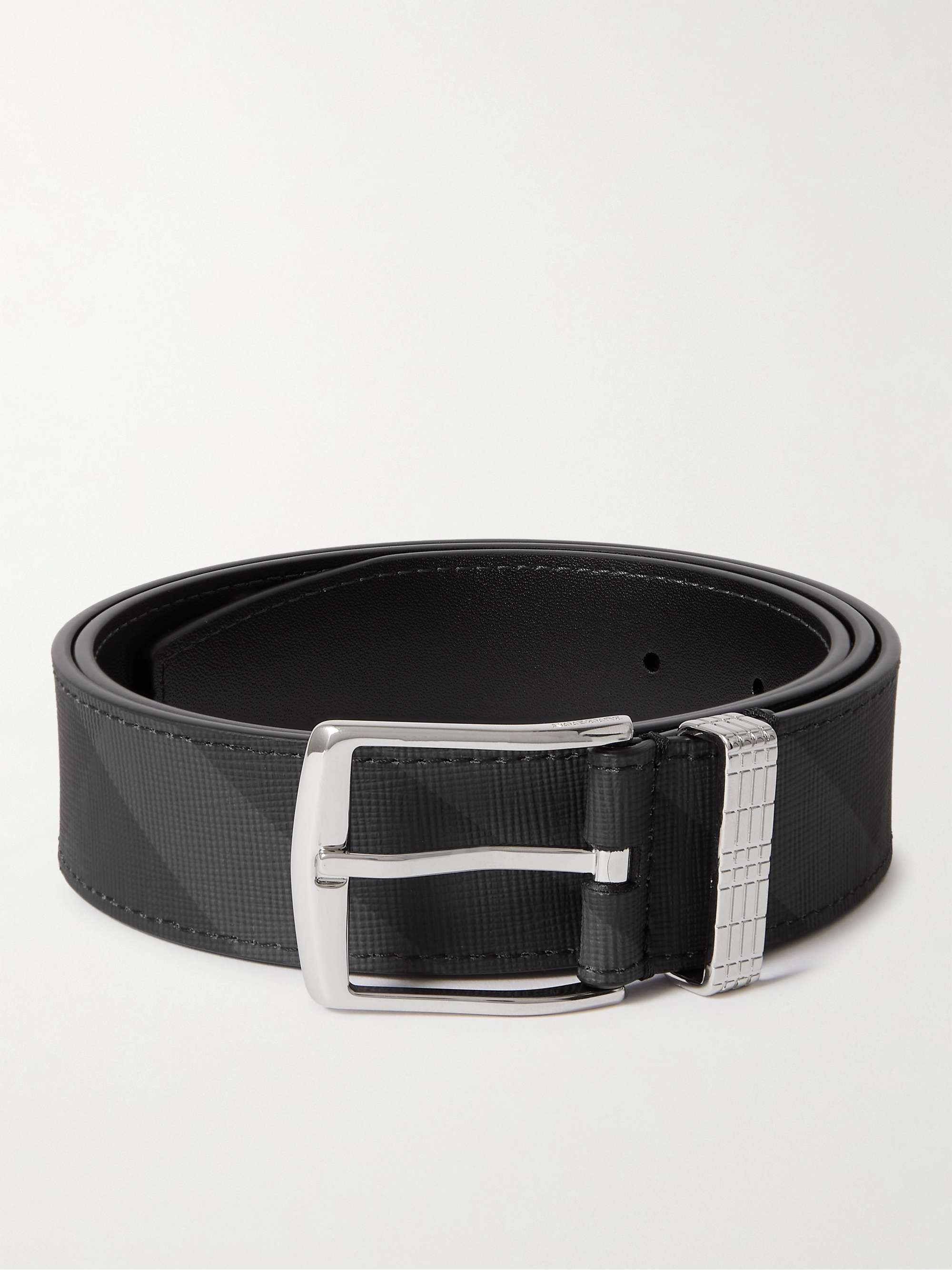 Burberry Men's Reversible Checked Belt