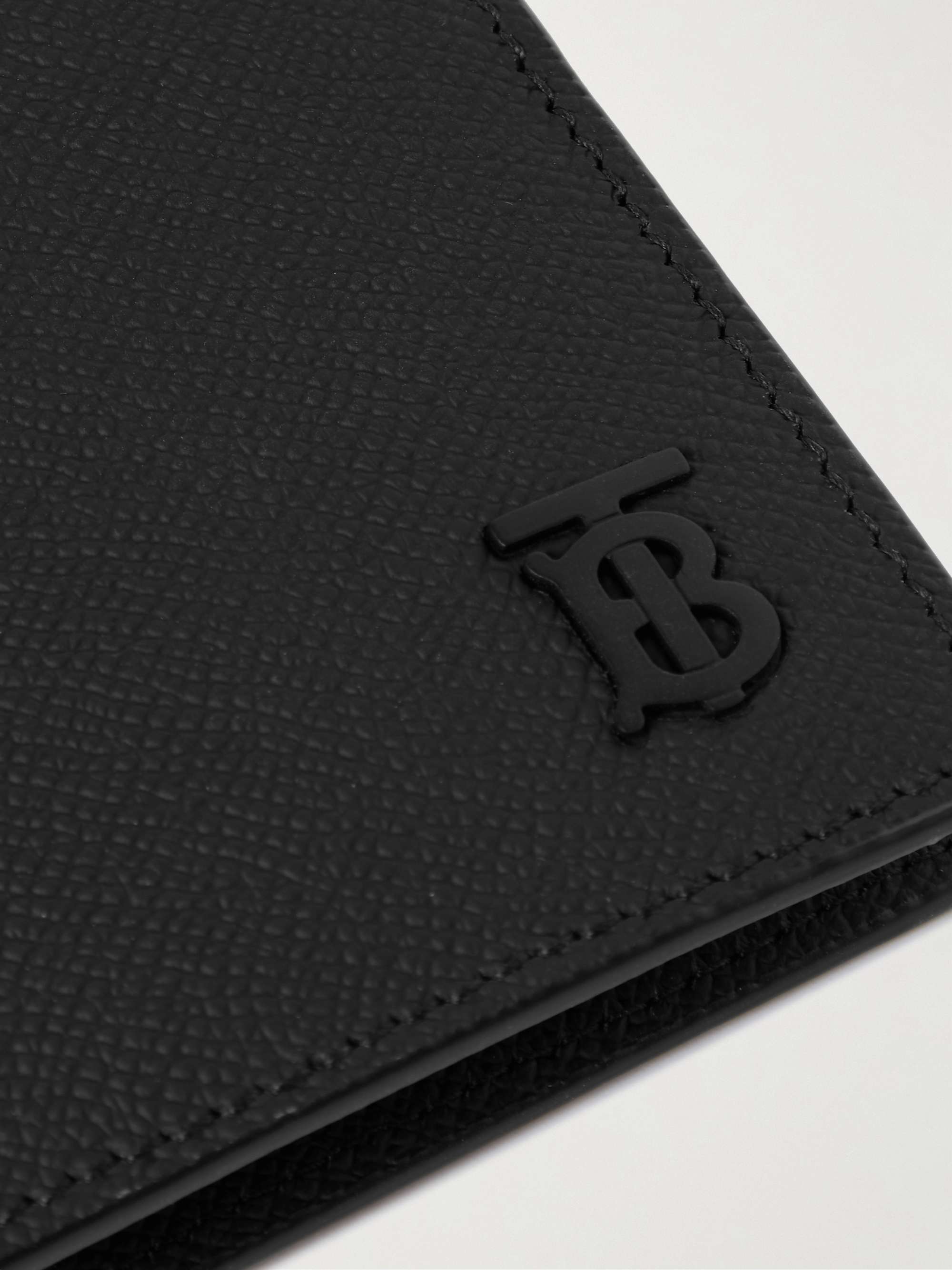 Burberry Black TB Wallet